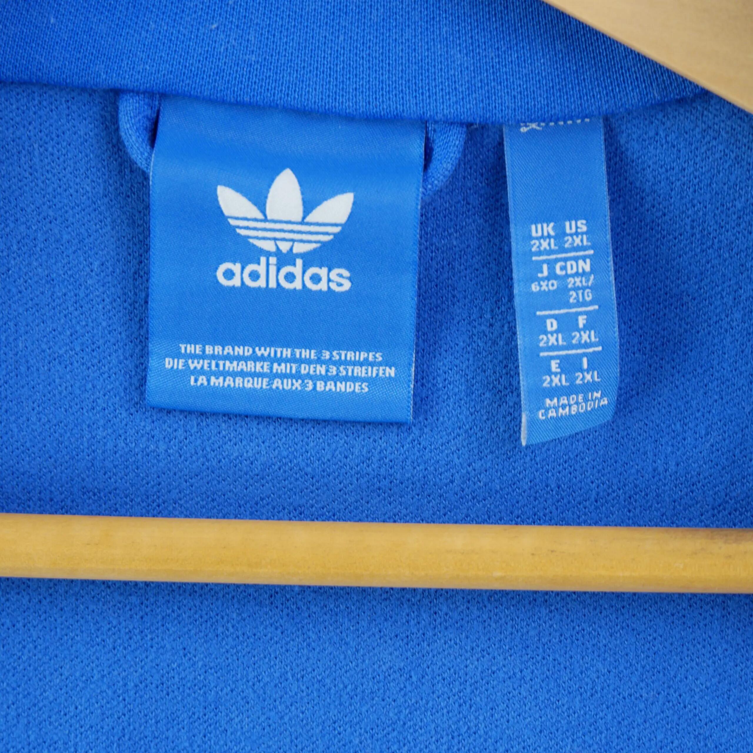 Tweedehands - Heren trainingsjack 3-Stripes - Goede staat 8/11