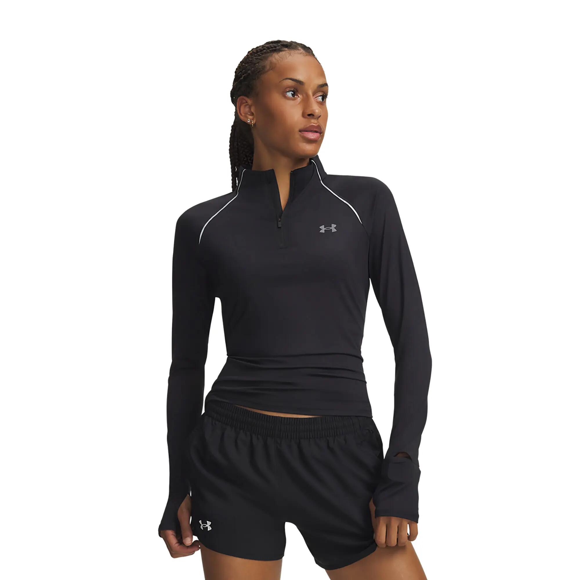 Dames hardloopshirt Under Armour Velociti Half Zip 4/4