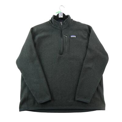 Tweedehands - heren fleece trui zwart - zeer goede staat