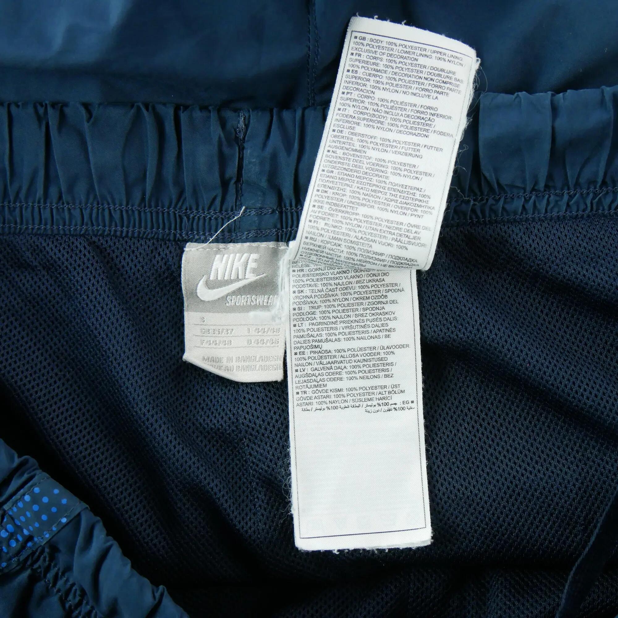 Second life - Nike jogginsy męskie z haftowanym logo Vintage Y2K - Stan dobry 10/11