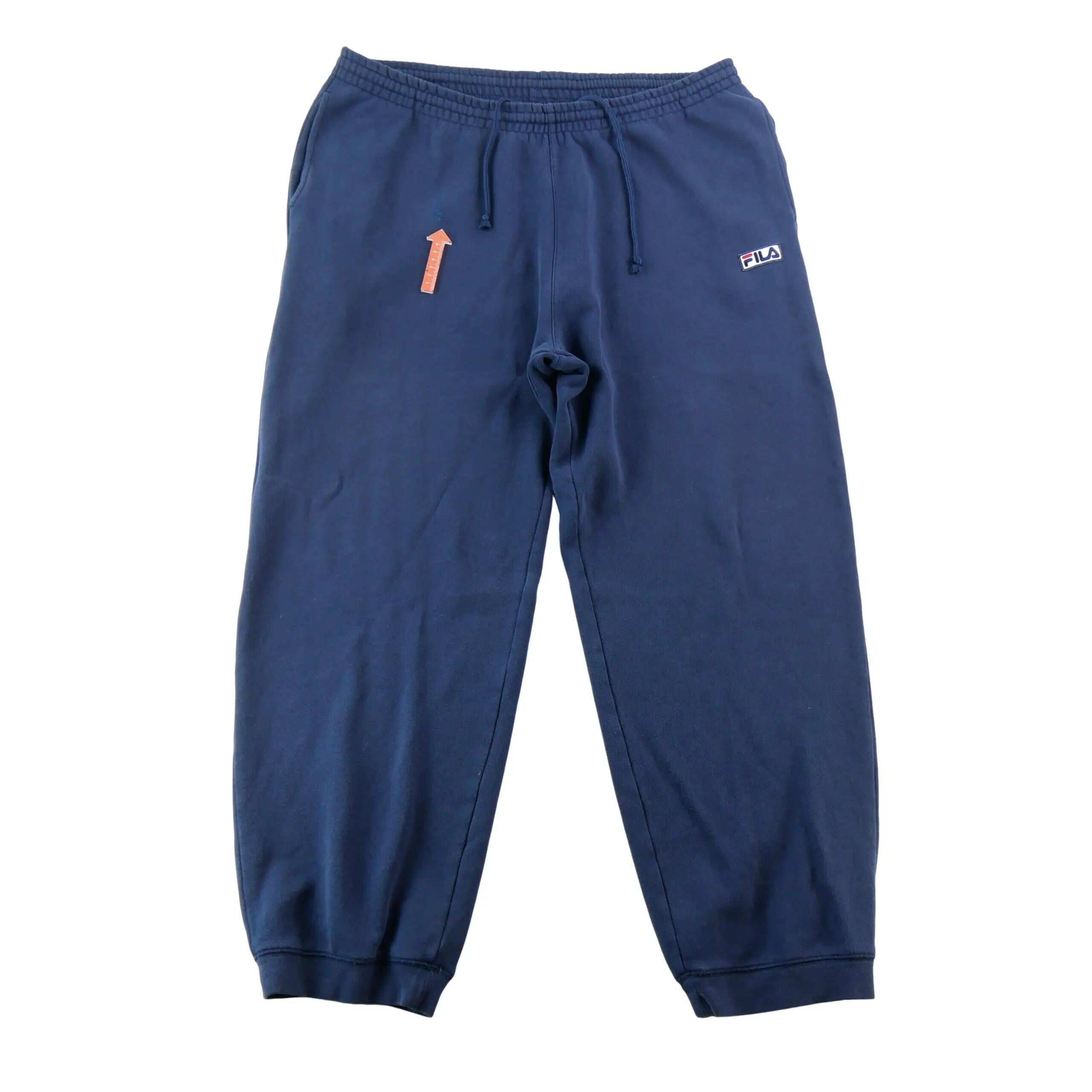 Second life - Joggings Męskie Logo haftowane Granatowe - Stan dobry 5/9