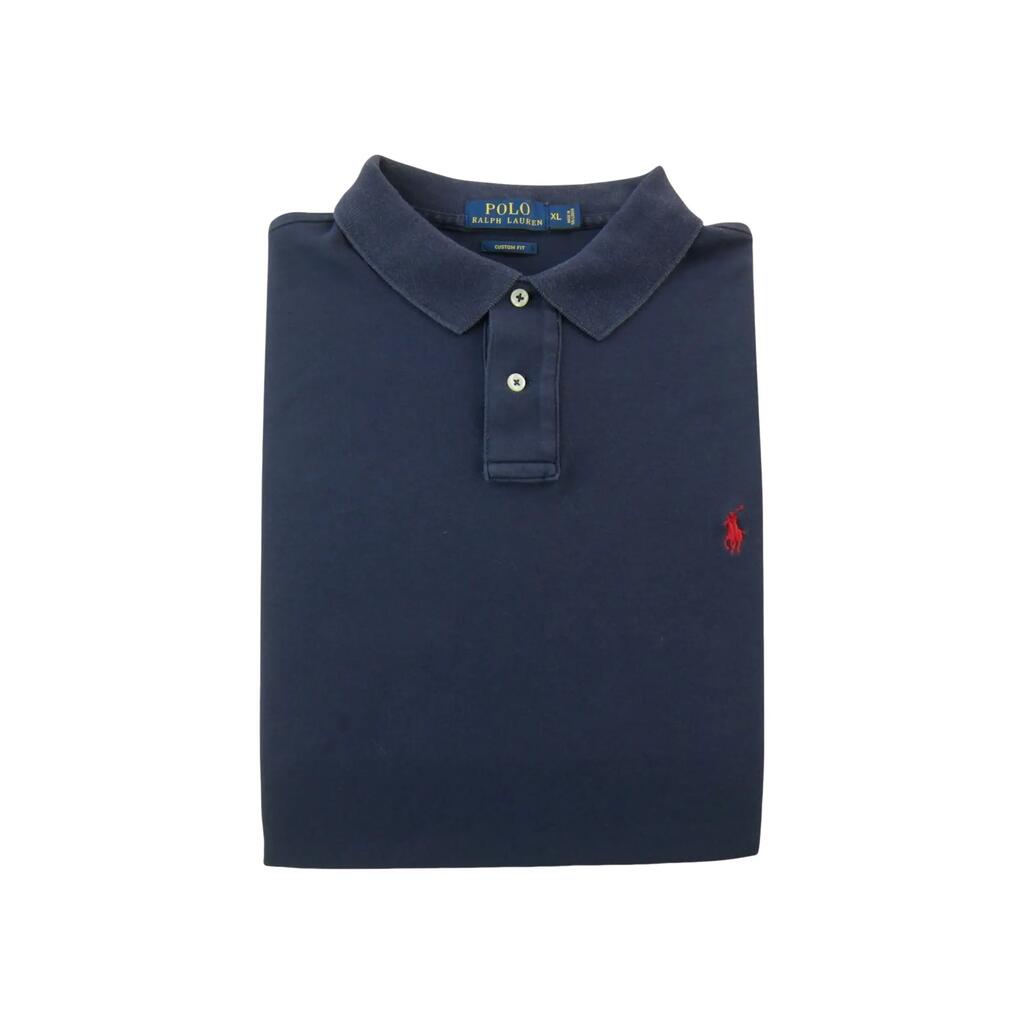 Втори живот - Поло мъжко с къси ръкави Custom Fit Polo Ralph Lauren - Добро