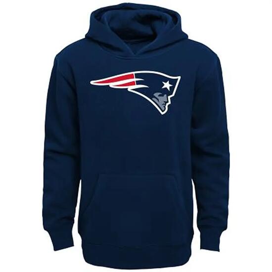 OUTERSTUFF NFL Primary Logo Hoody Patriots bleu marine