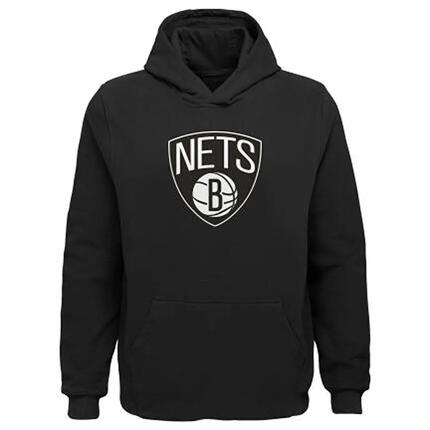 OUTERSTUFF NBA Primary Logo Junior bluza z kapturem Brooklyn Nets czarna