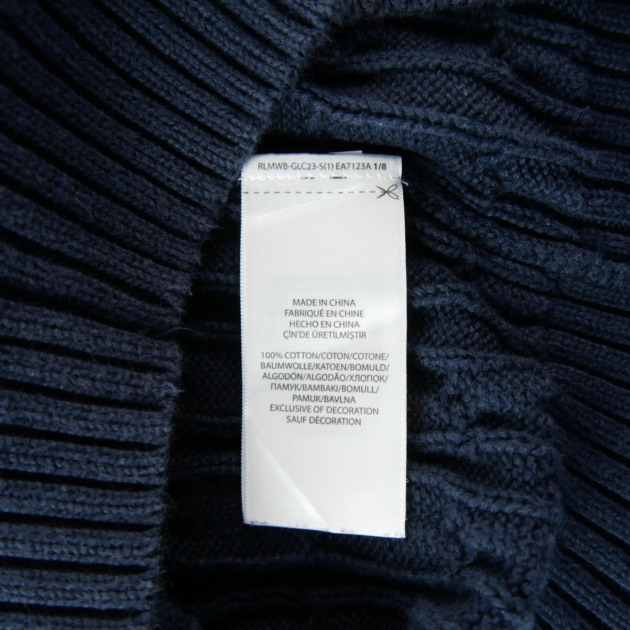 Tweedehands - Trui Jongen Cable-Knit Katoenen Trui - Als nieuw 8/8