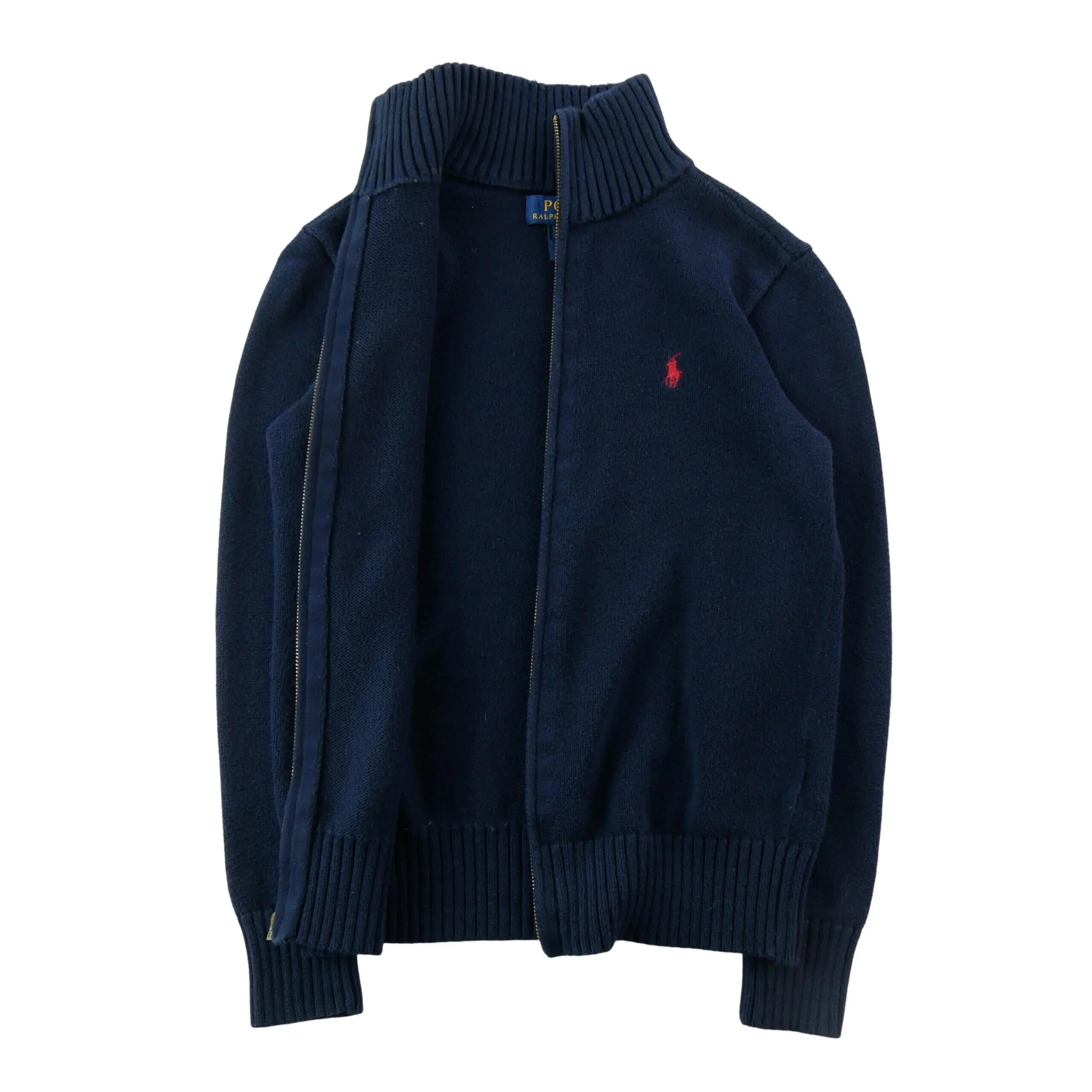 Tweedehands - Giletten Meisje Full-zip Gebreide 100% katoen - Als nieuw 3/9
