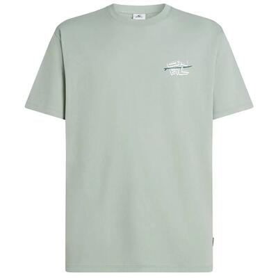 T-shirt - sportswear - dames - o'neill - retro print - groen