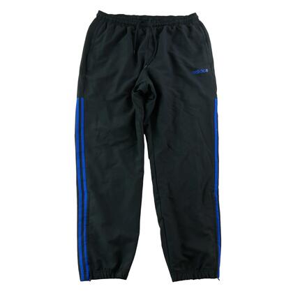 Seconde vie - Jogging Homme 3 bandes bleues Noir - Bon état