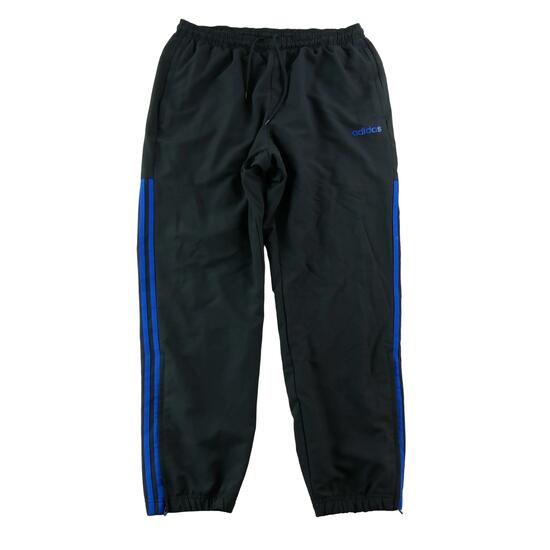 Seconde vie - Jogging Homme 3 bandes bleues Noir - Bon état