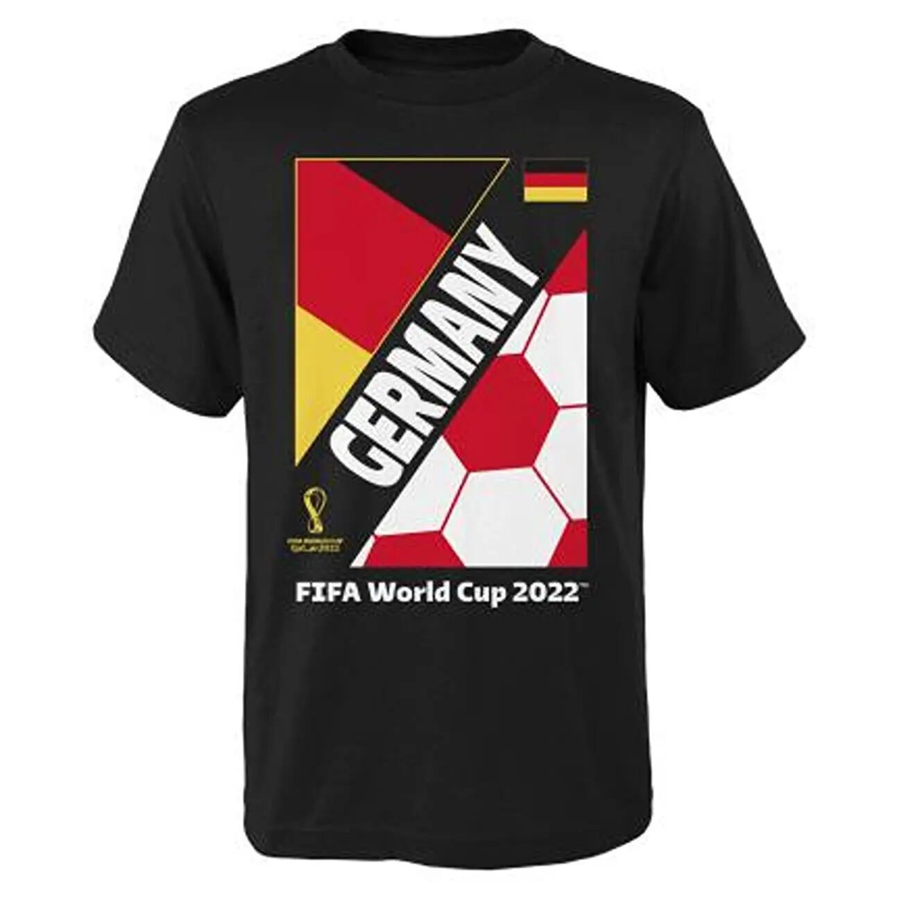 OUTERSTUFF Tricou și bluză cu mânecă lungă Fifa Futbol Nation SS TEE Germany MXL
