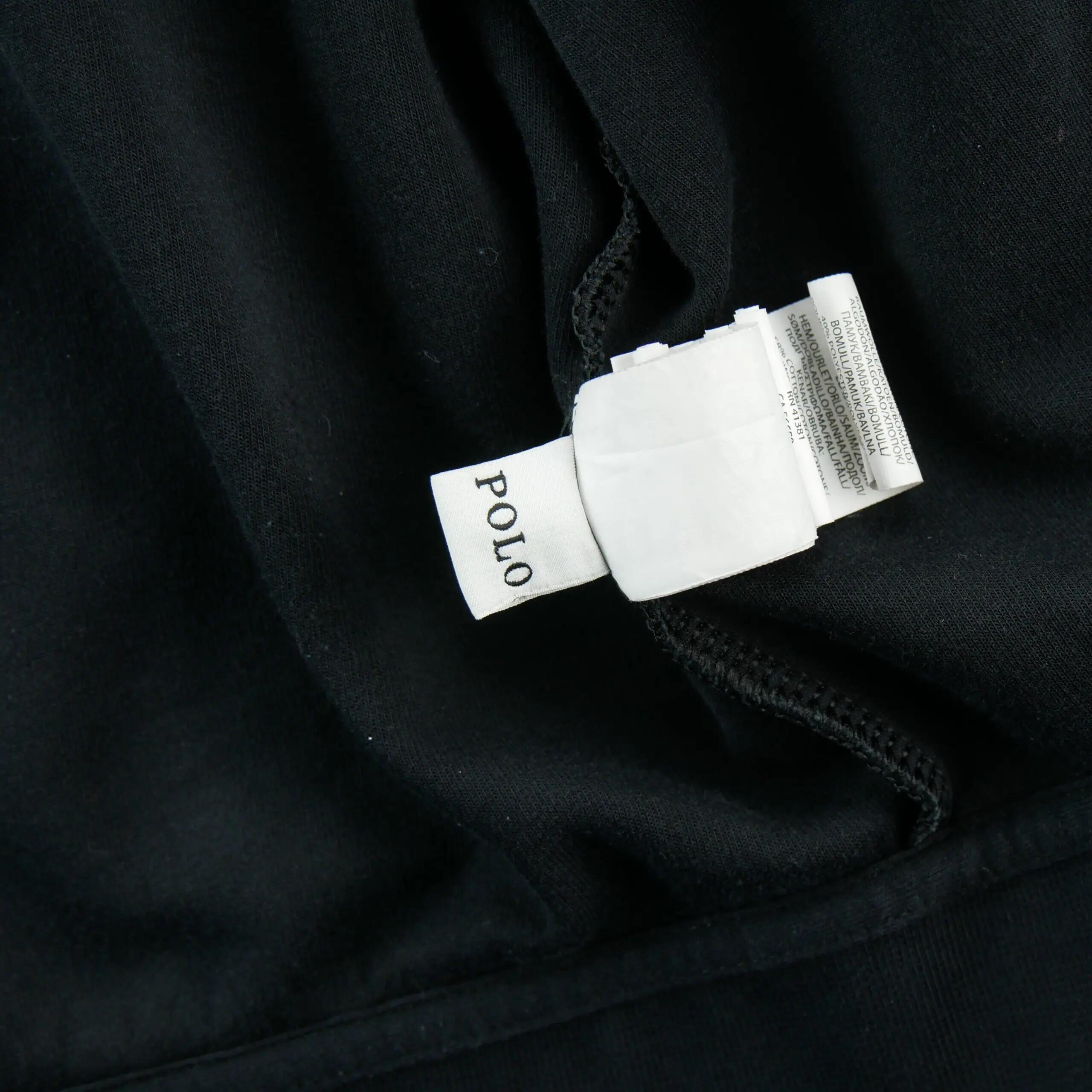 Second hand - Felpa con cappuccio Uomo Full-zip Nero - Stato eccellente 9/9