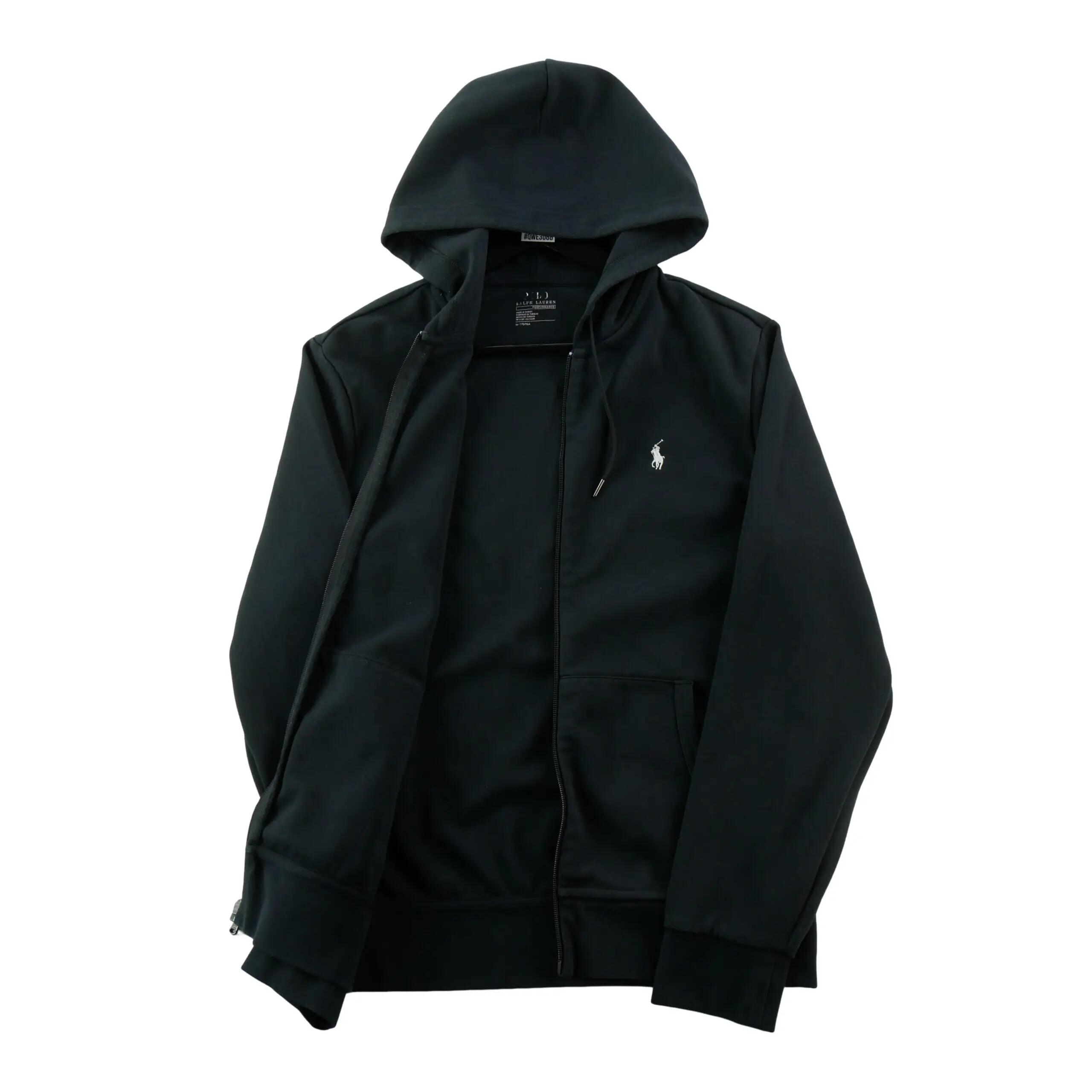 Second hand - Felpa con cappuccio Uomo Full-zip Nero - Stato eccellente 3/9