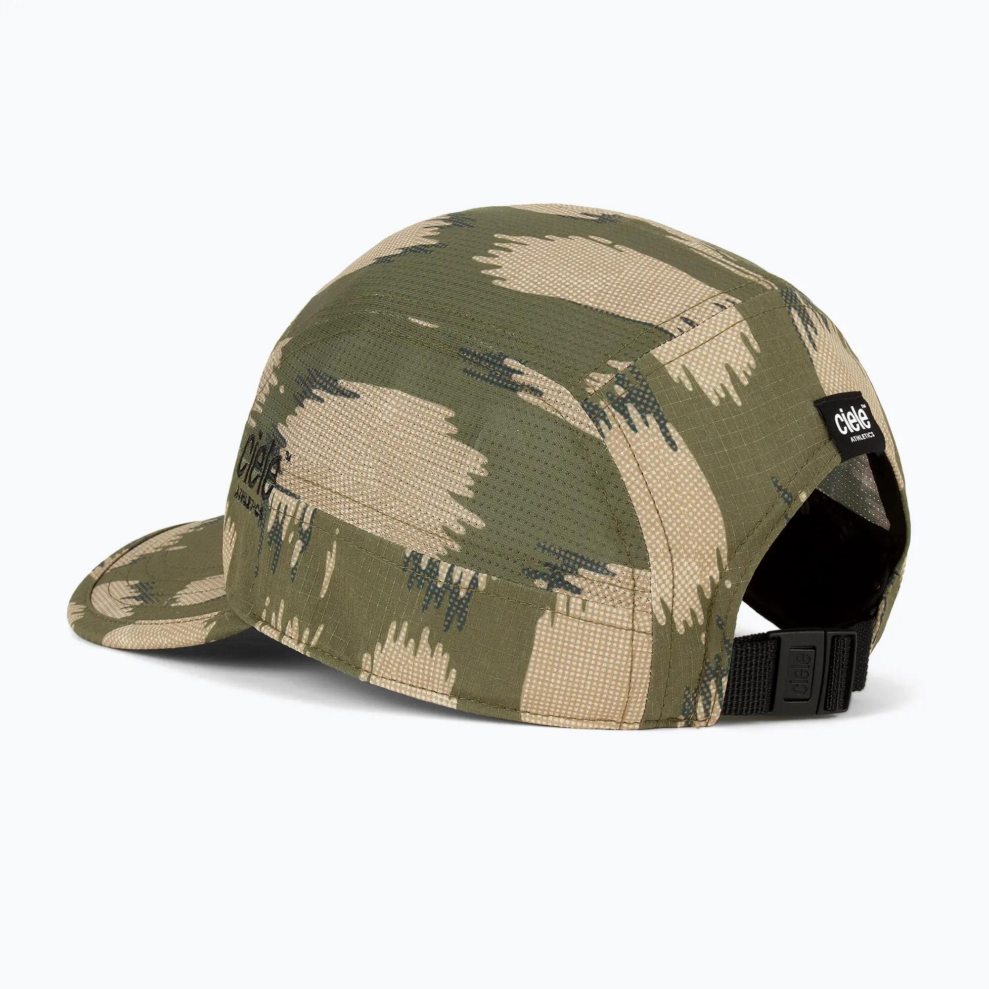 Cappellino con visiera Ciele Athletics GOCap Field AllOverPrint Cheetah kombu 2/7
