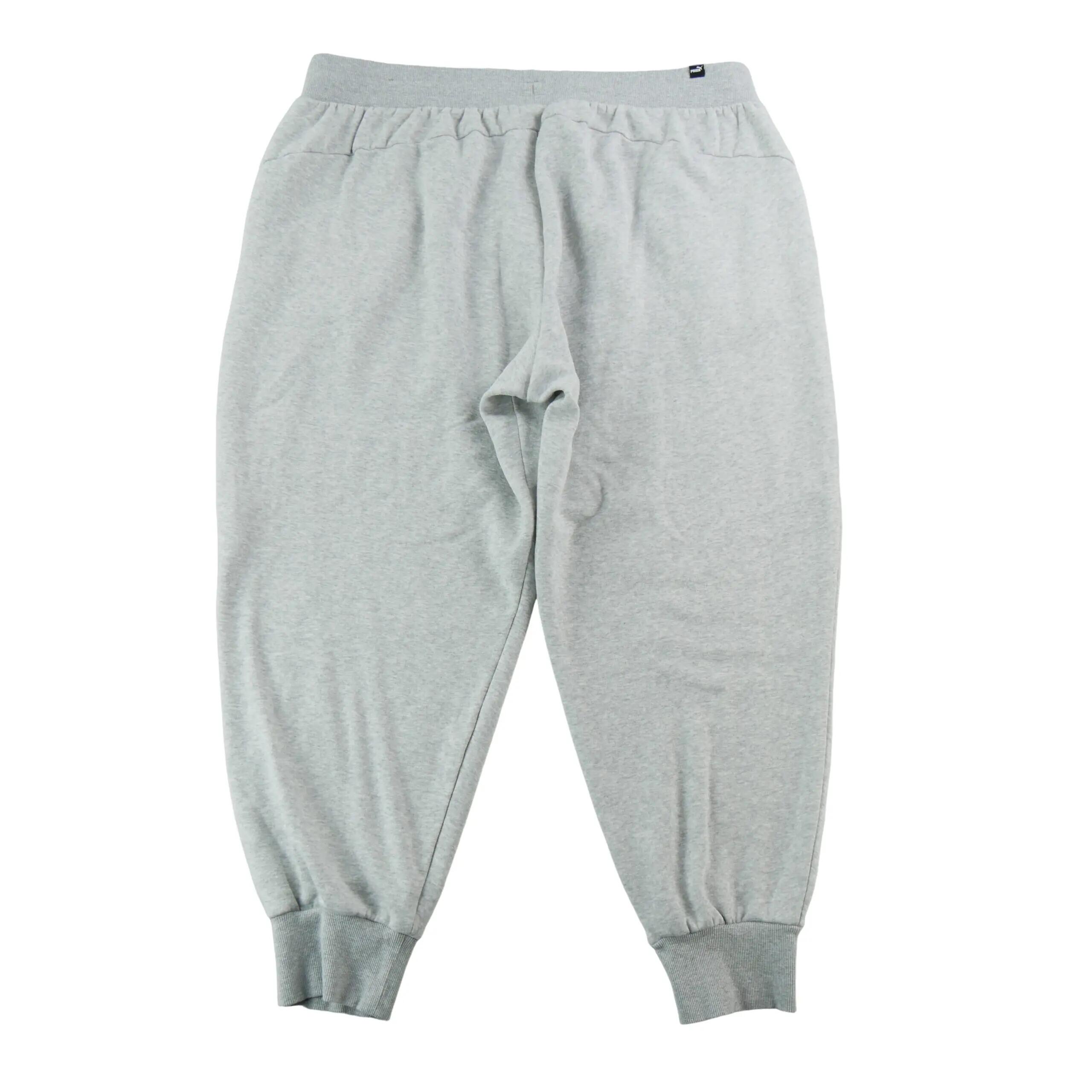Dresowe spodnie damskie o kroju regular fit w kolorze szarym 2/8