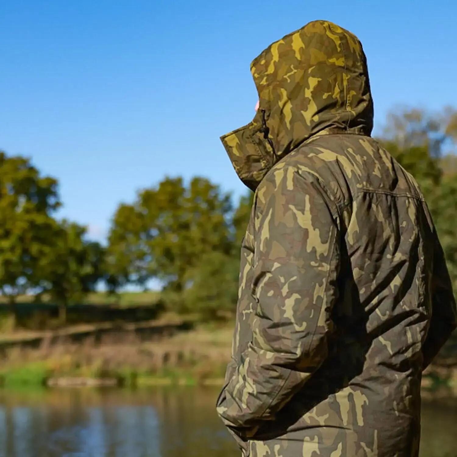 Giacca a vento con cappuccio camouflage Sonik 3/7