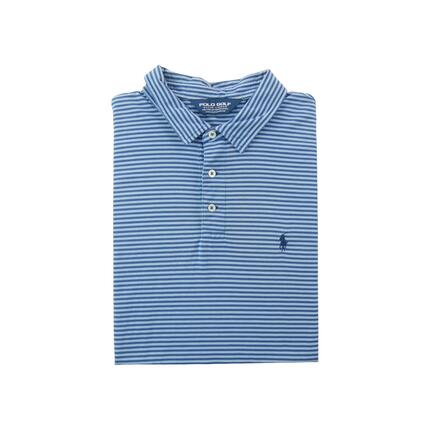 Polo Ralph Lauren męskie golf z krótkim rękawem w paski
