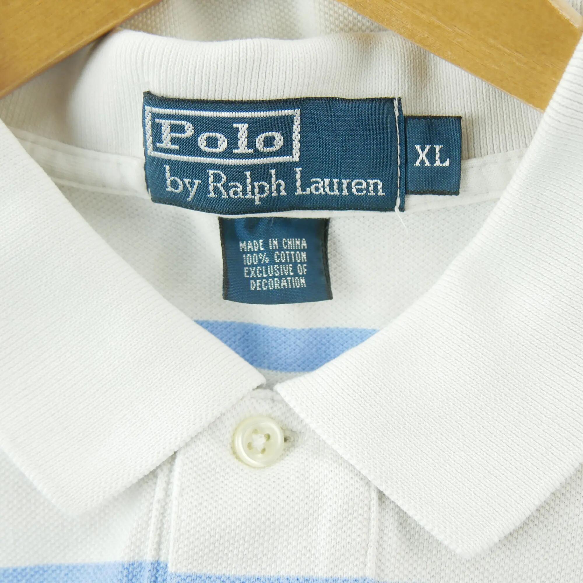 Second life - Polo krótkie rękawy męskie Custom Fit - Stan dobry 8/8