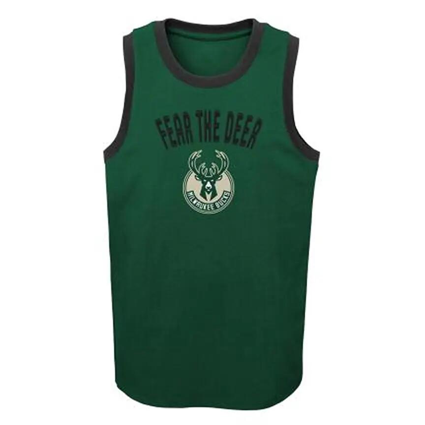OUTERSTUFF NBA Outerstuff Striker Tank TOP Milwaukee Bucks BM102 kids Longsleeve