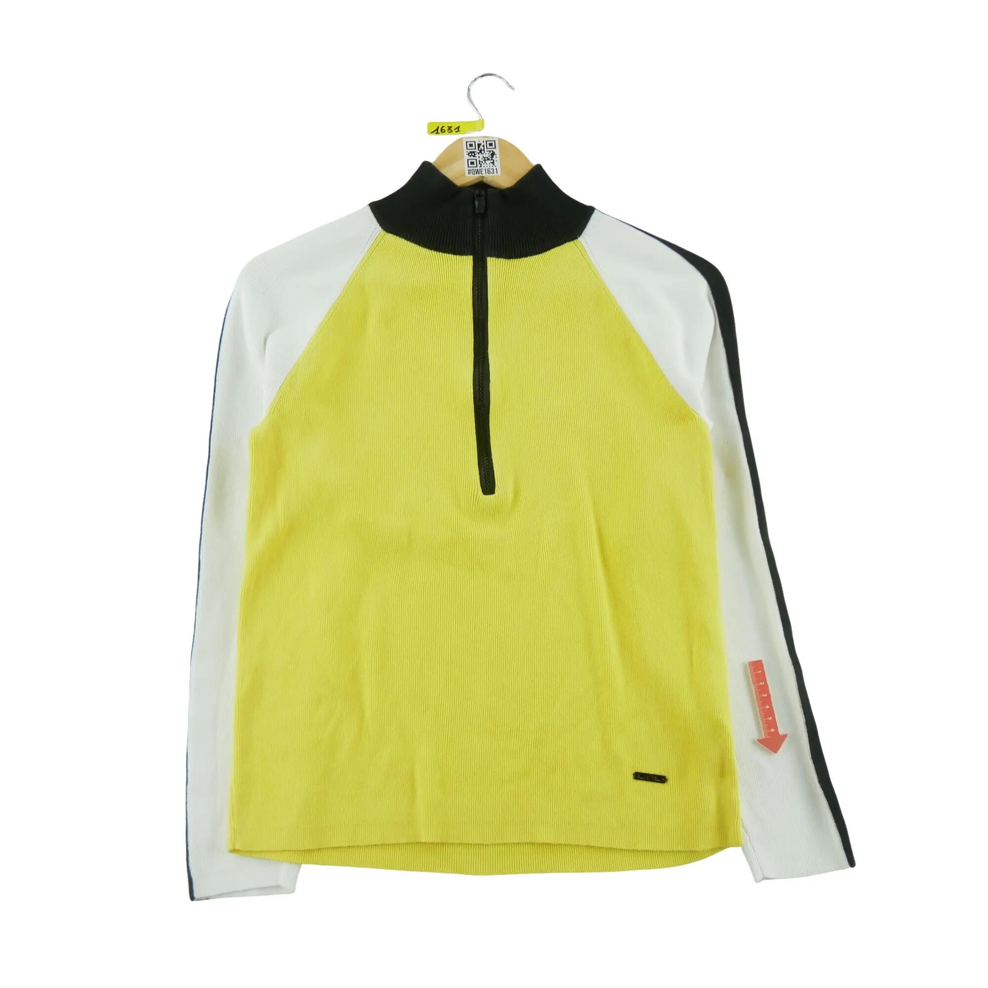 Tweedehands - Lauren Ralph Lauren damespull met kwart rits - Goede staat 6/8