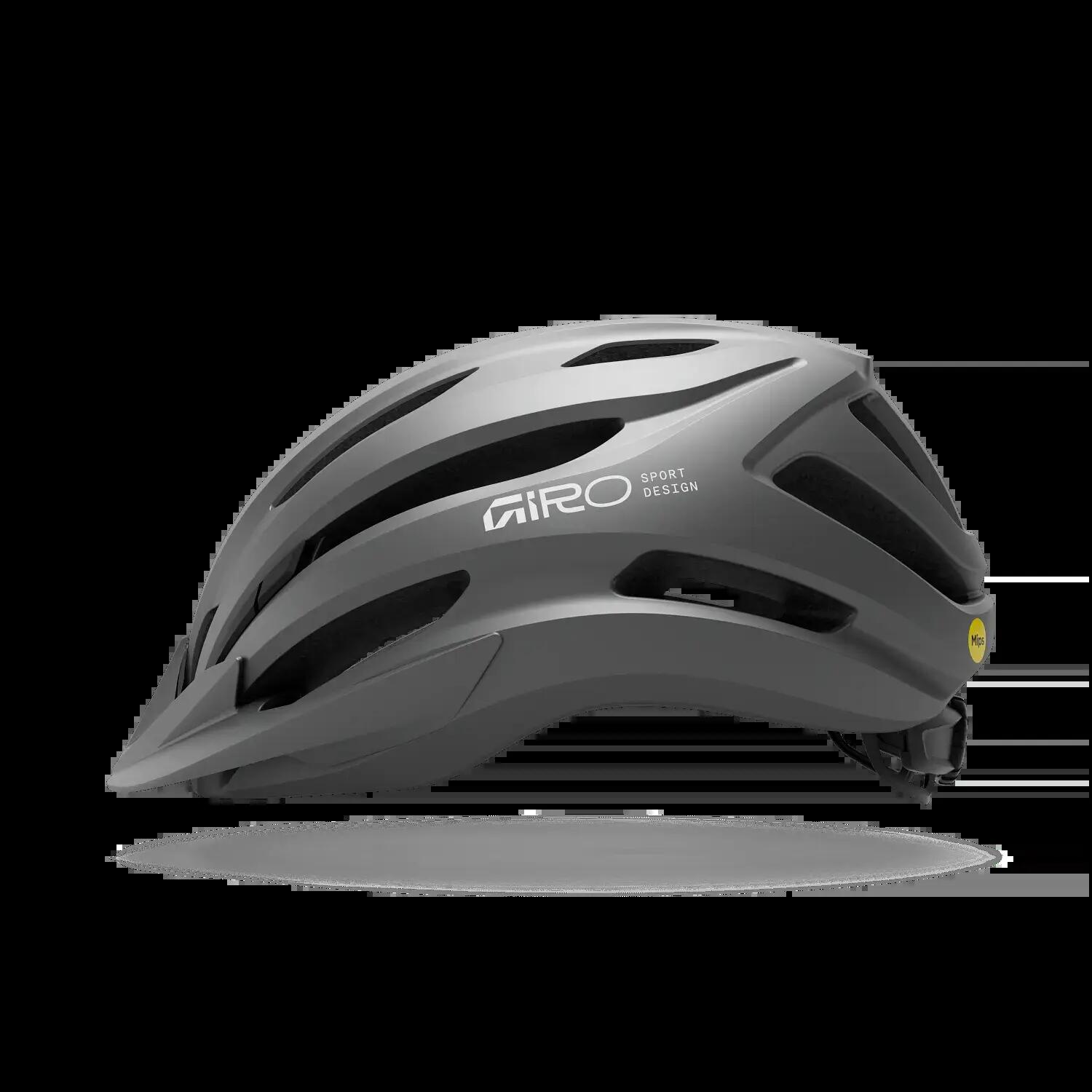 Fietshelm Register Mips II Matte Titanium Giro - UA (54-61cm) 4/4