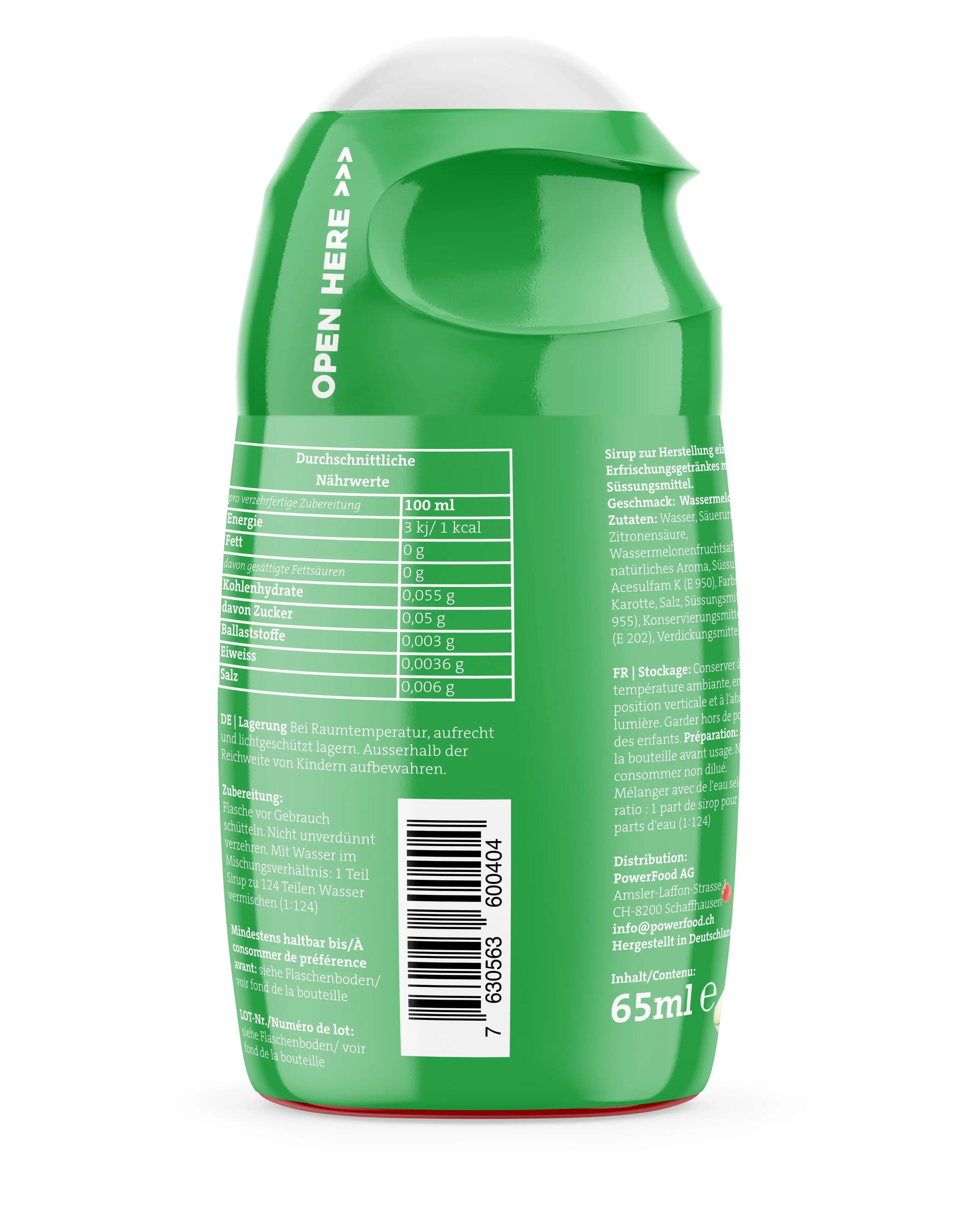 PowerFood One Zero Sciroppo Watermelon 65 ml 2/2