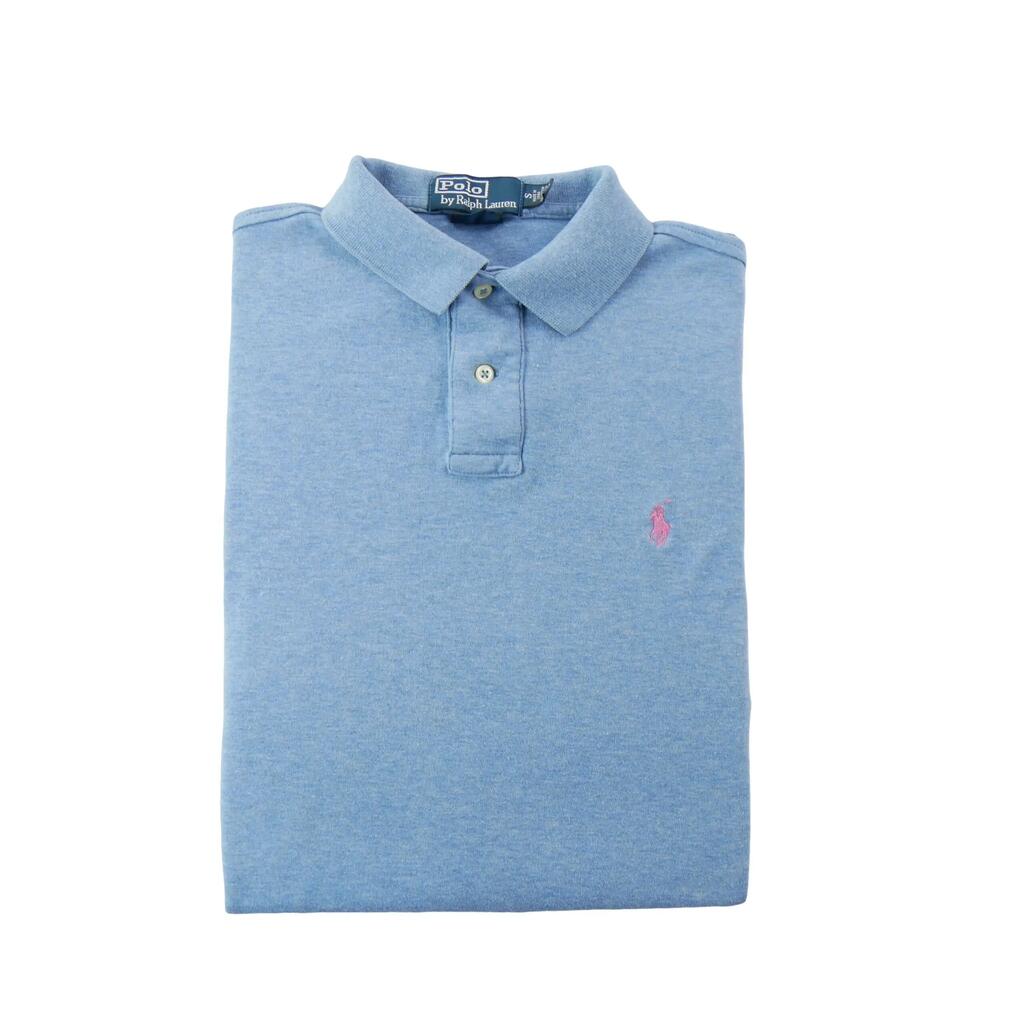 Втори живот - Поло с къс ръкав за мъже Polo Ralph Lauren Custom Fit - Добро