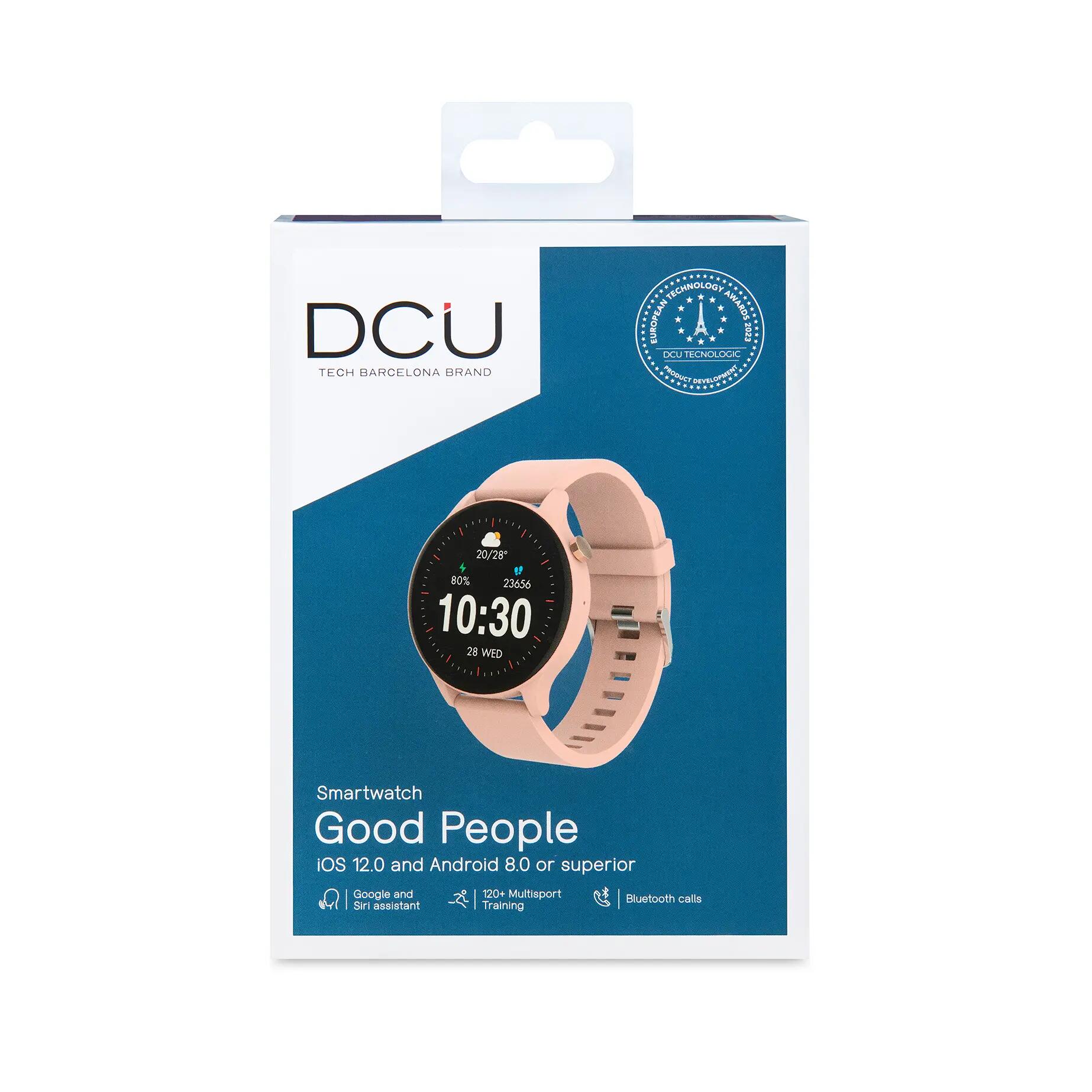 Reloj inteligente DCU Good People rosa 3/4