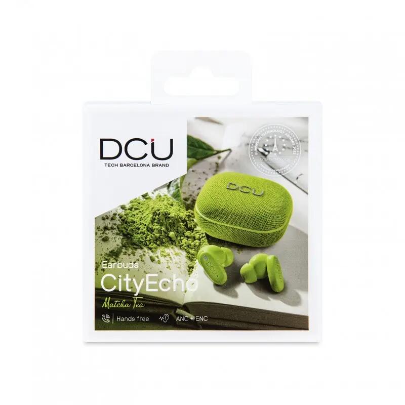 Auriculares DCU Tecnologic CityEcho Matcha Tea ANC+ENC 2/7