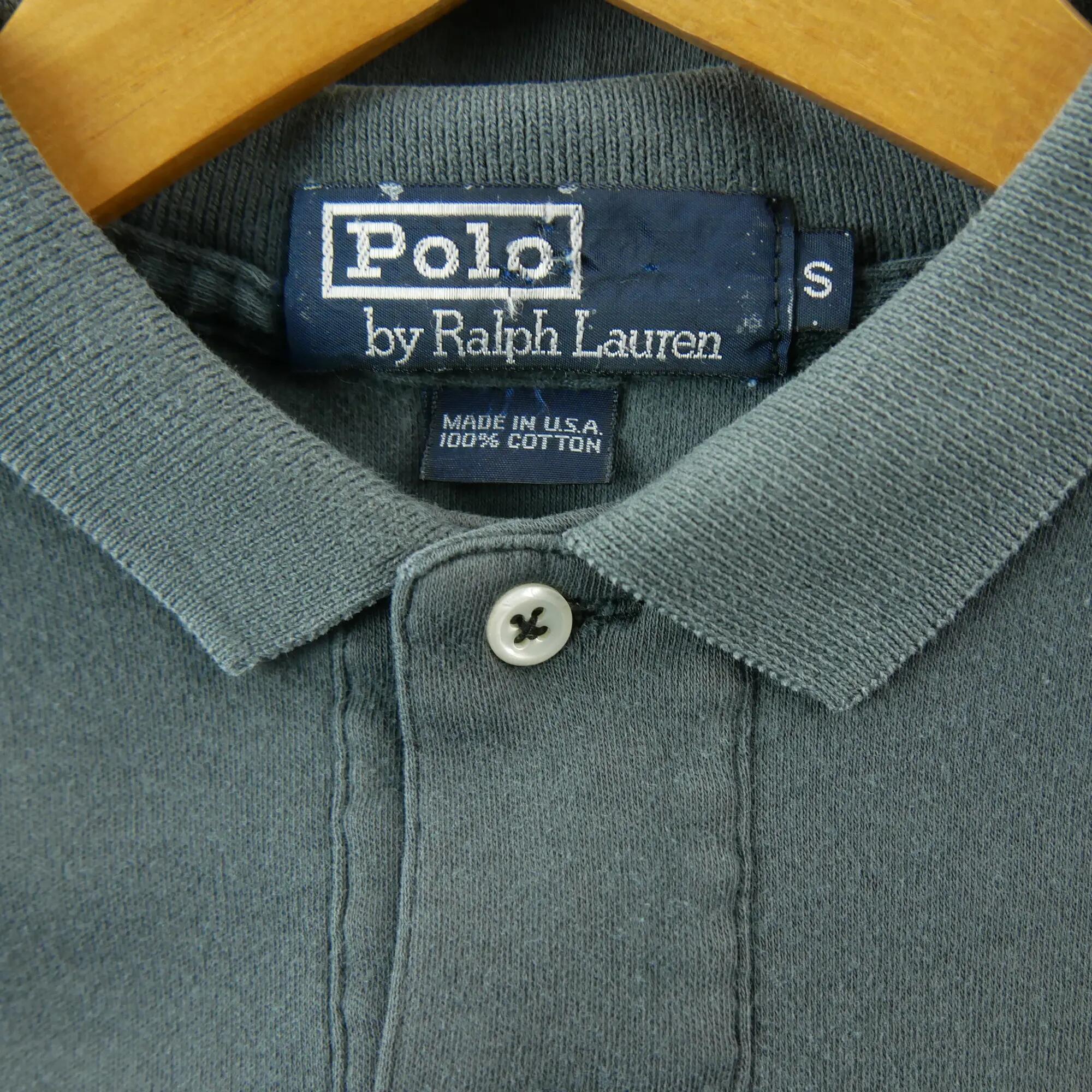 Polo Ralph Lauren Herren Kurzarm Polo Made in USA 8/8
