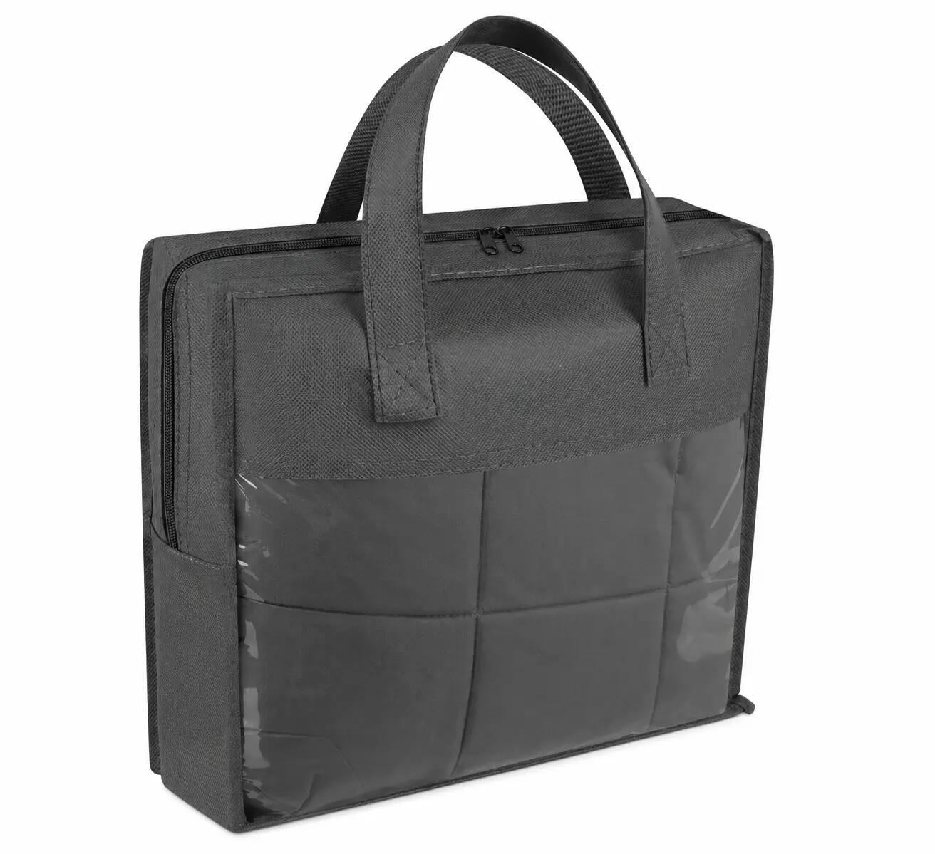 Patura senzoriala grea, 7 kg, 150 x 200 cm, 7 straturi, husa bumbac, gri 10/15