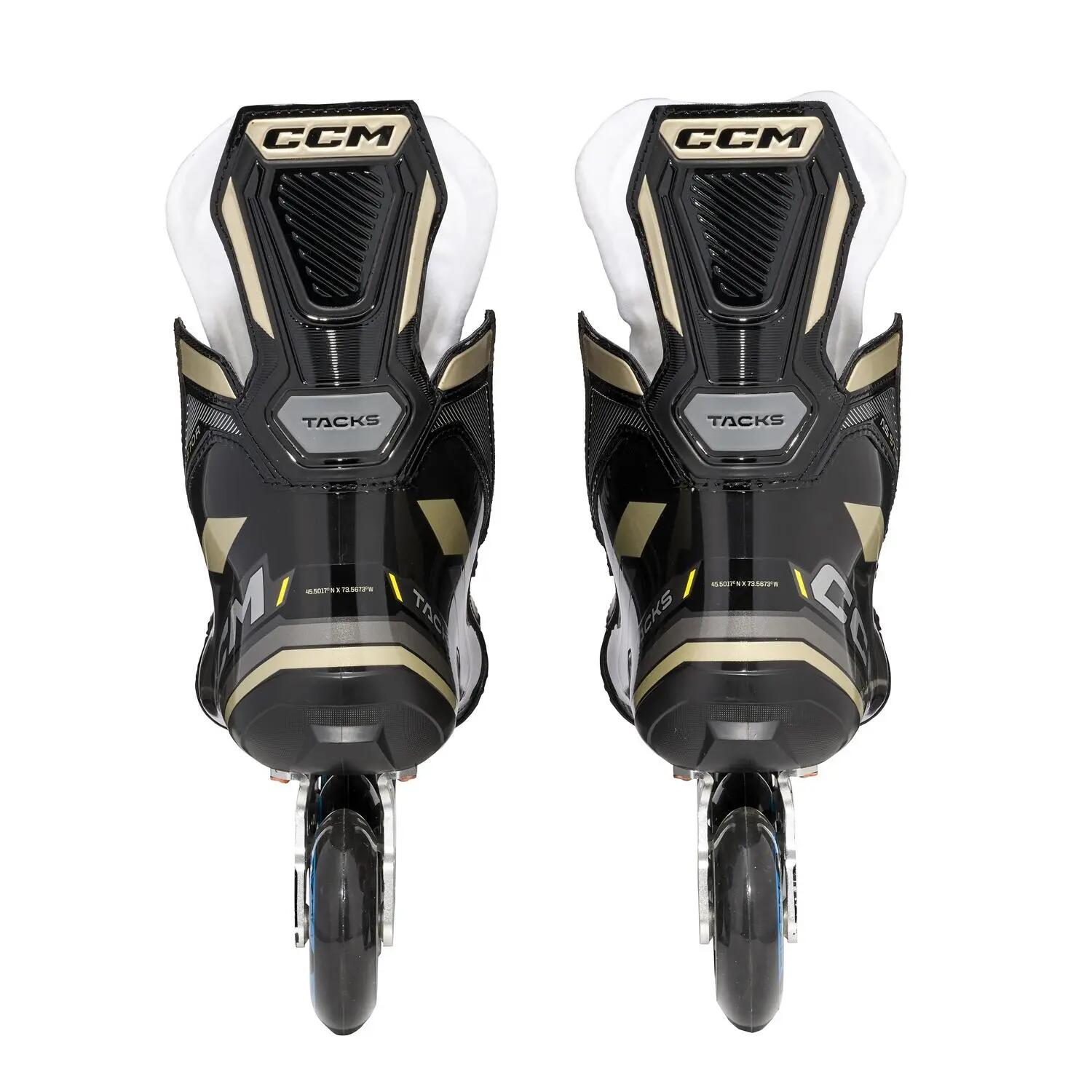 CCM Tacks RHAS570 Junior pattini da hockey a rotelle Regular neri 6/7