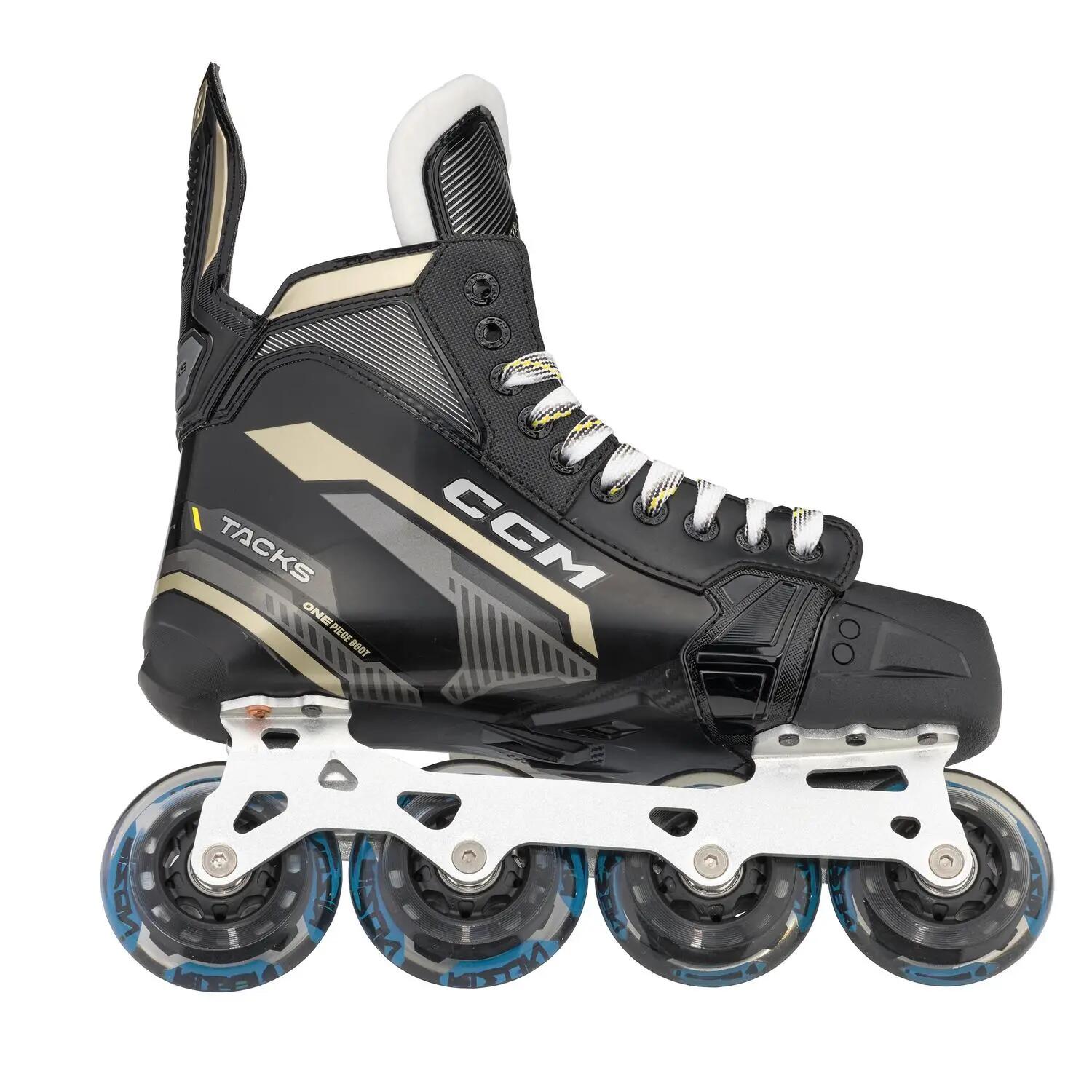 CCM Tacks RHAS570 Junior pattini da hockey a rotelle Regular neri 4/7