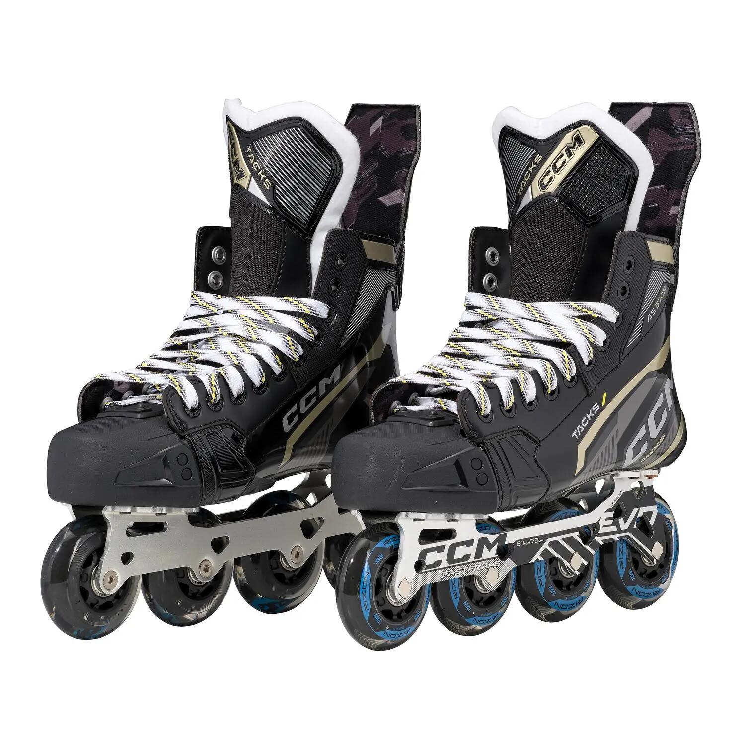CCM Tacks RHAS570 Junior pattini da hockey a rotelle Regular neri 2/7