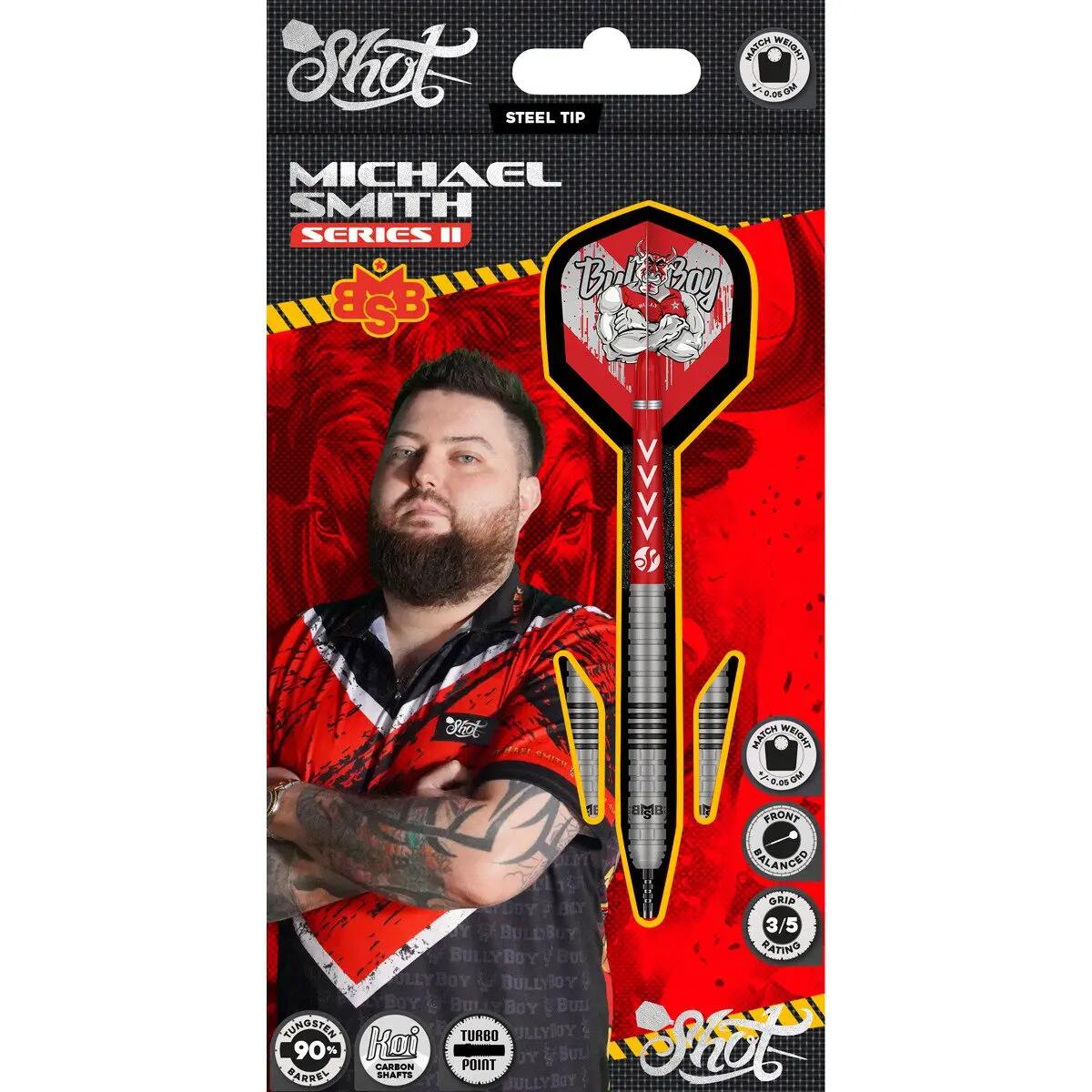 Michael Smith S2 90% Tungsten dartpfeile 5/7