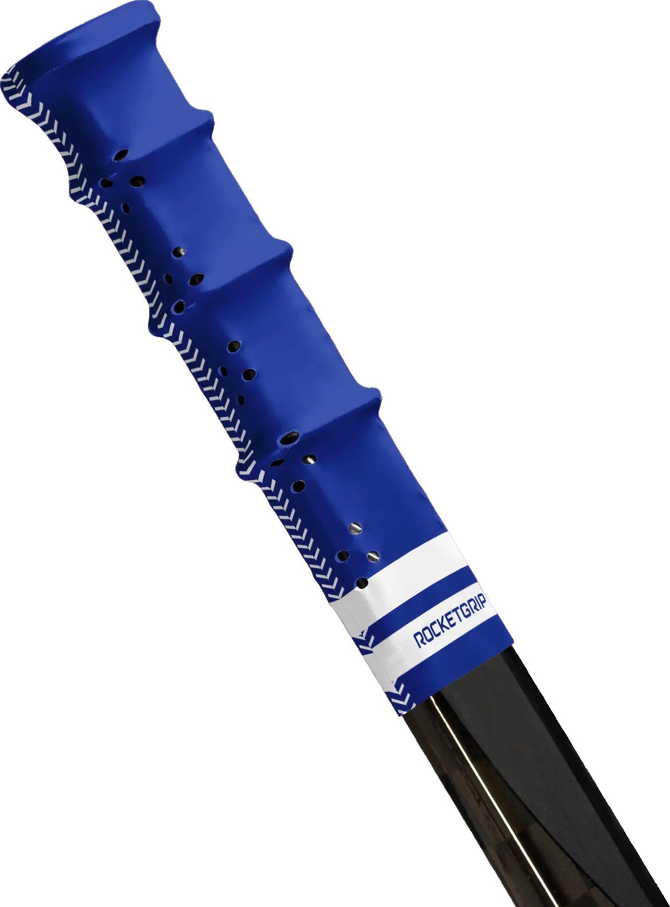 ROCKETGRIP Hole benzi albastre, accesorii pentru crosă de hochei, lamă