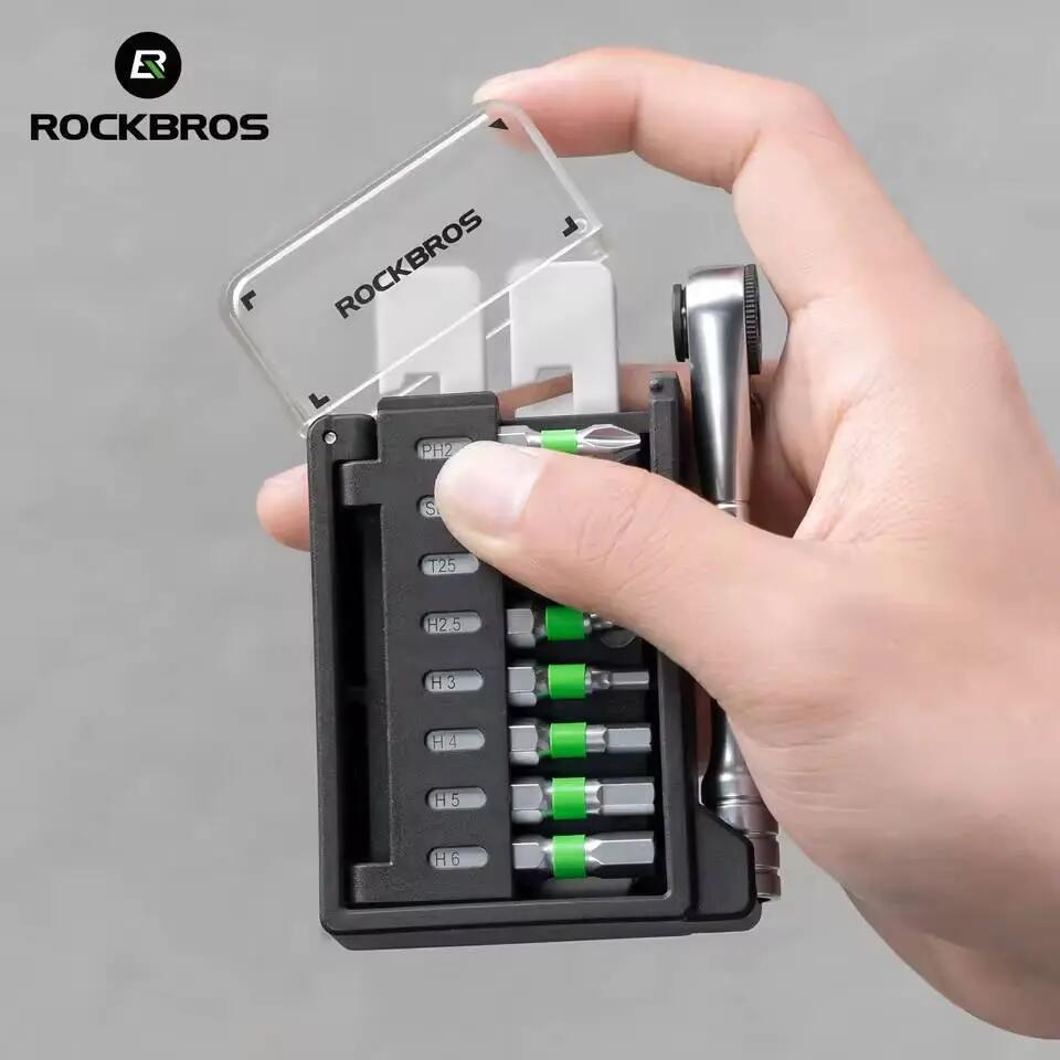 Narzędzie wielofunkcyjne rowerowe Klucz z grzechotką S2 -TG-8602 ROCKBROS 2/6