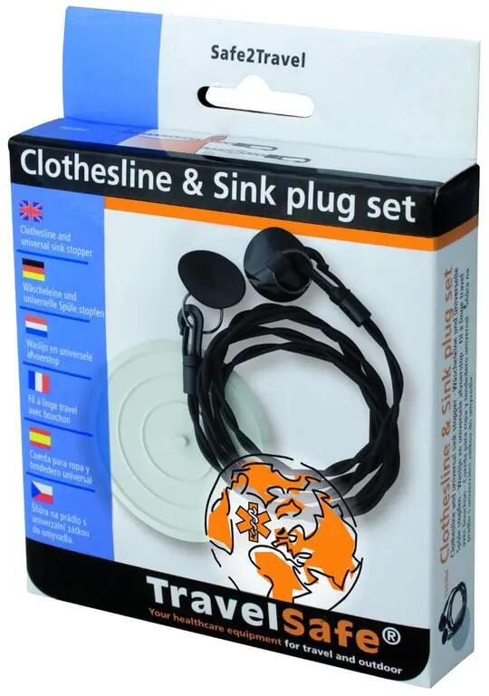 TravelSafe Corde à linge noire 1,5,2,5 m 2/3