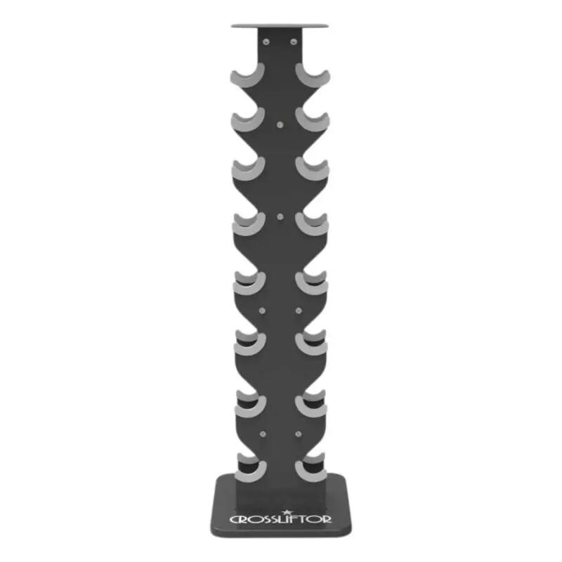Pack haltères carré PVC avec rangement vertical 2/5