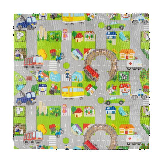 Mata edukacyjna dla niemowląt piankowa puzzle 120x120 cm samochody Rebel