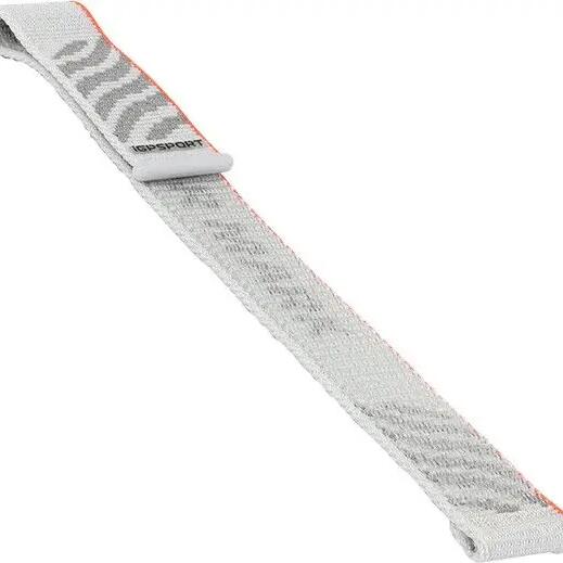 IGPSport VeRun Textile Watch Strap, Gray and Orange