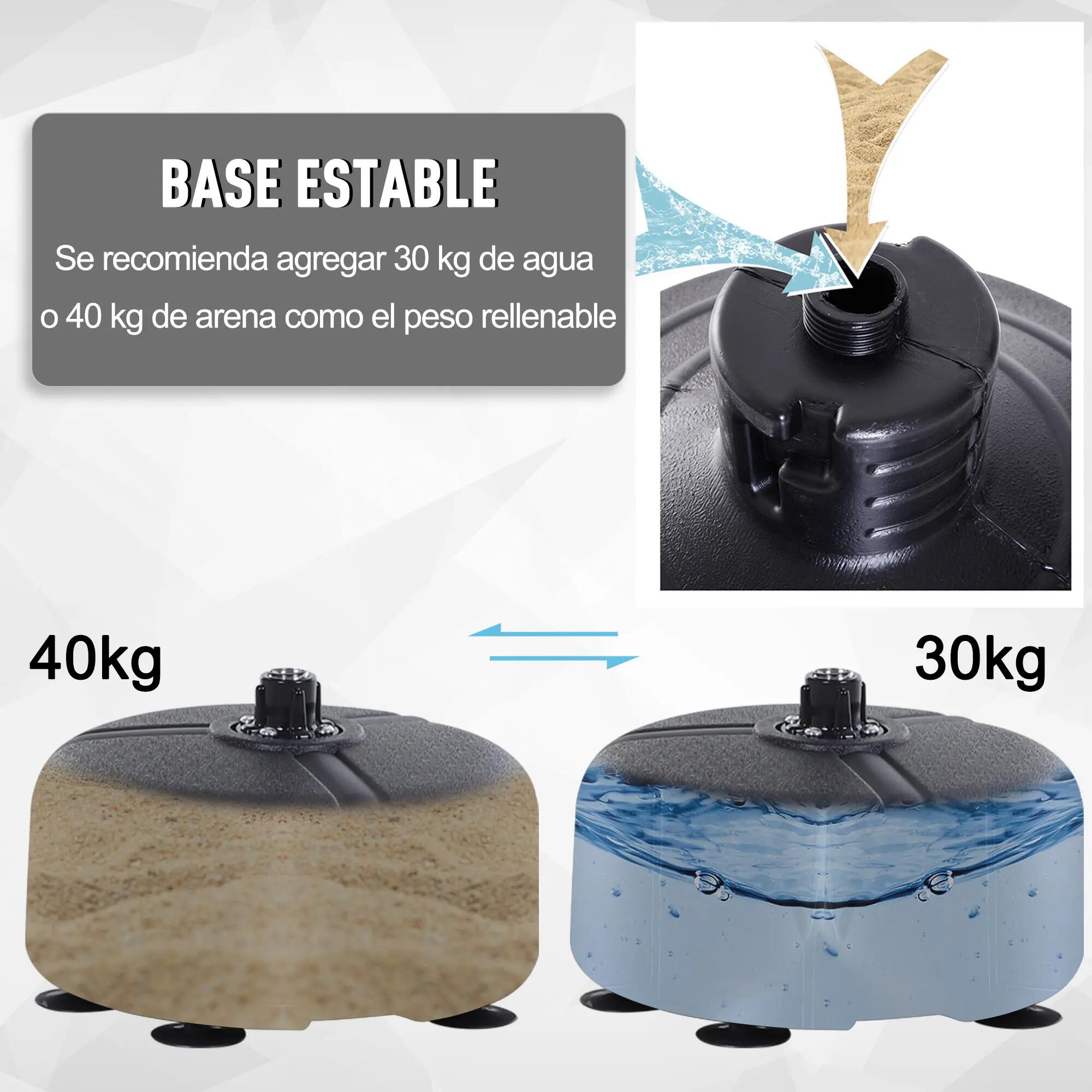 Ballon de frappe avec hauteur réglable (136-154 cm), base rechargeable, support 9/9