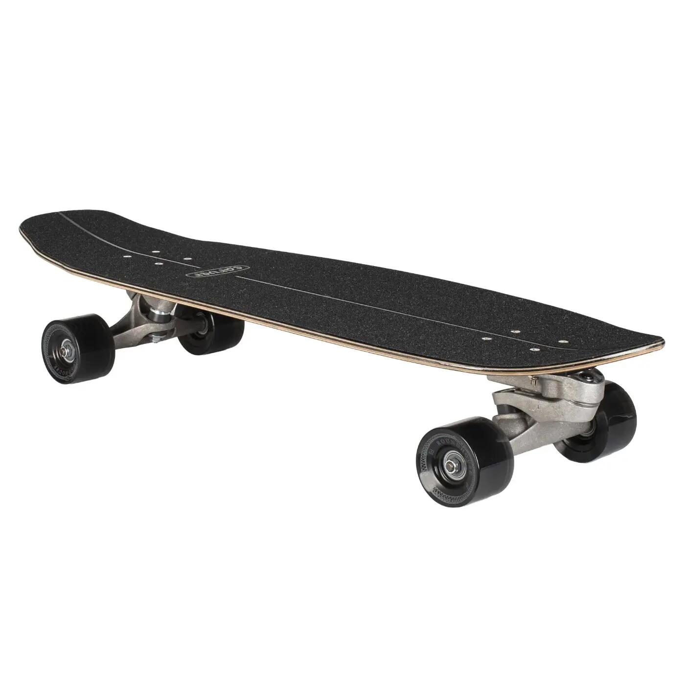 Complete Black Tip Carbon C7 - Skateboard en Carbone - 32" - Noir - Idéal 2/6