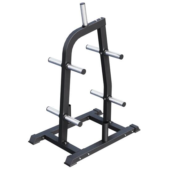 Support disques musculation olympiques 50 mm – rack rangement poids 300 kg