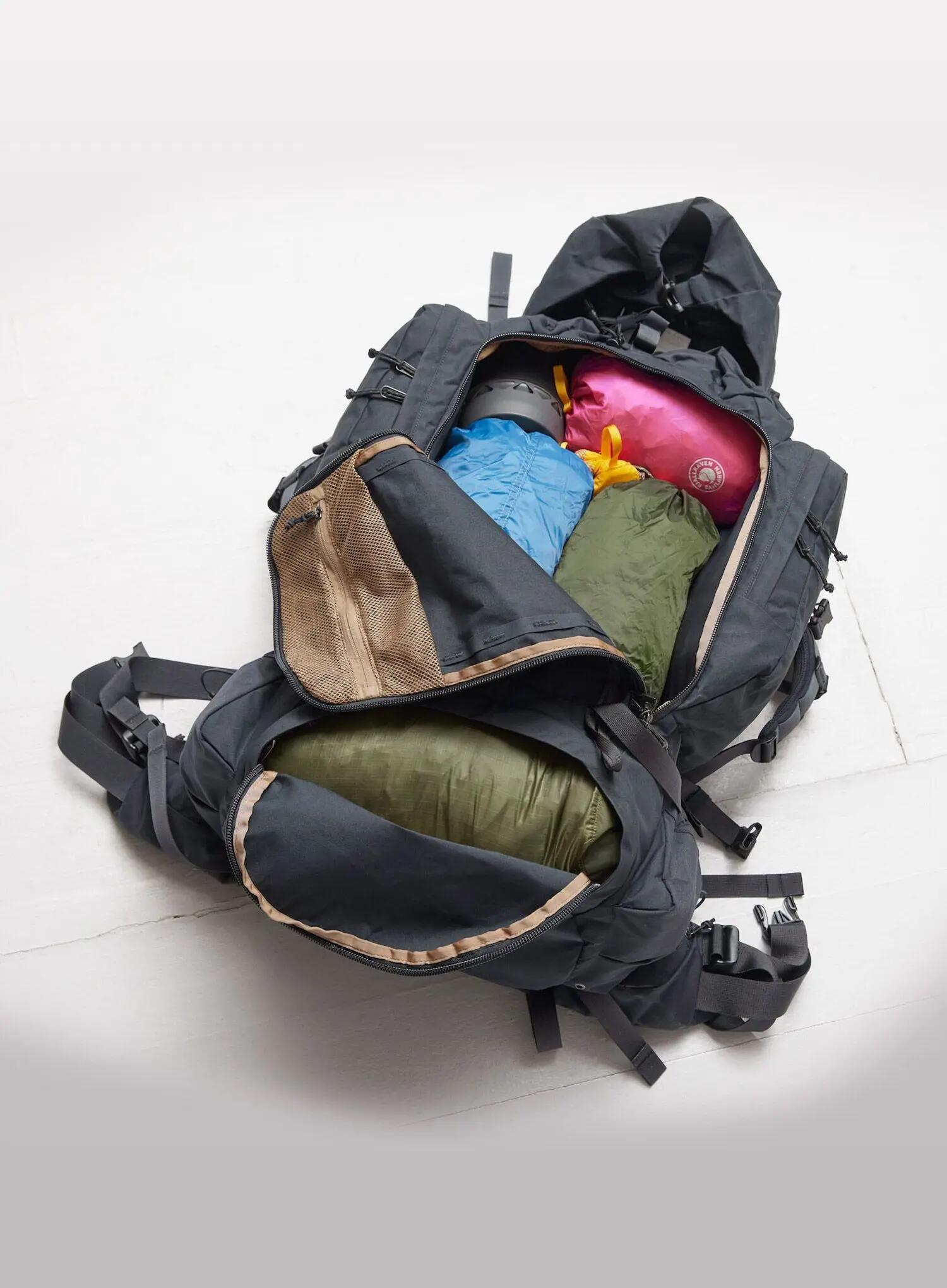 Plecak trekkingowy Fjallraven Kajka 85 - coal black 7/7