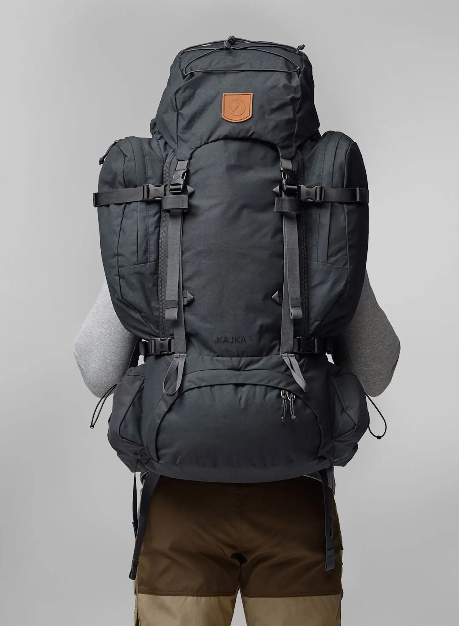 Plecak trekkingowy Fjallraven Kajka 85 - coal black 6/7