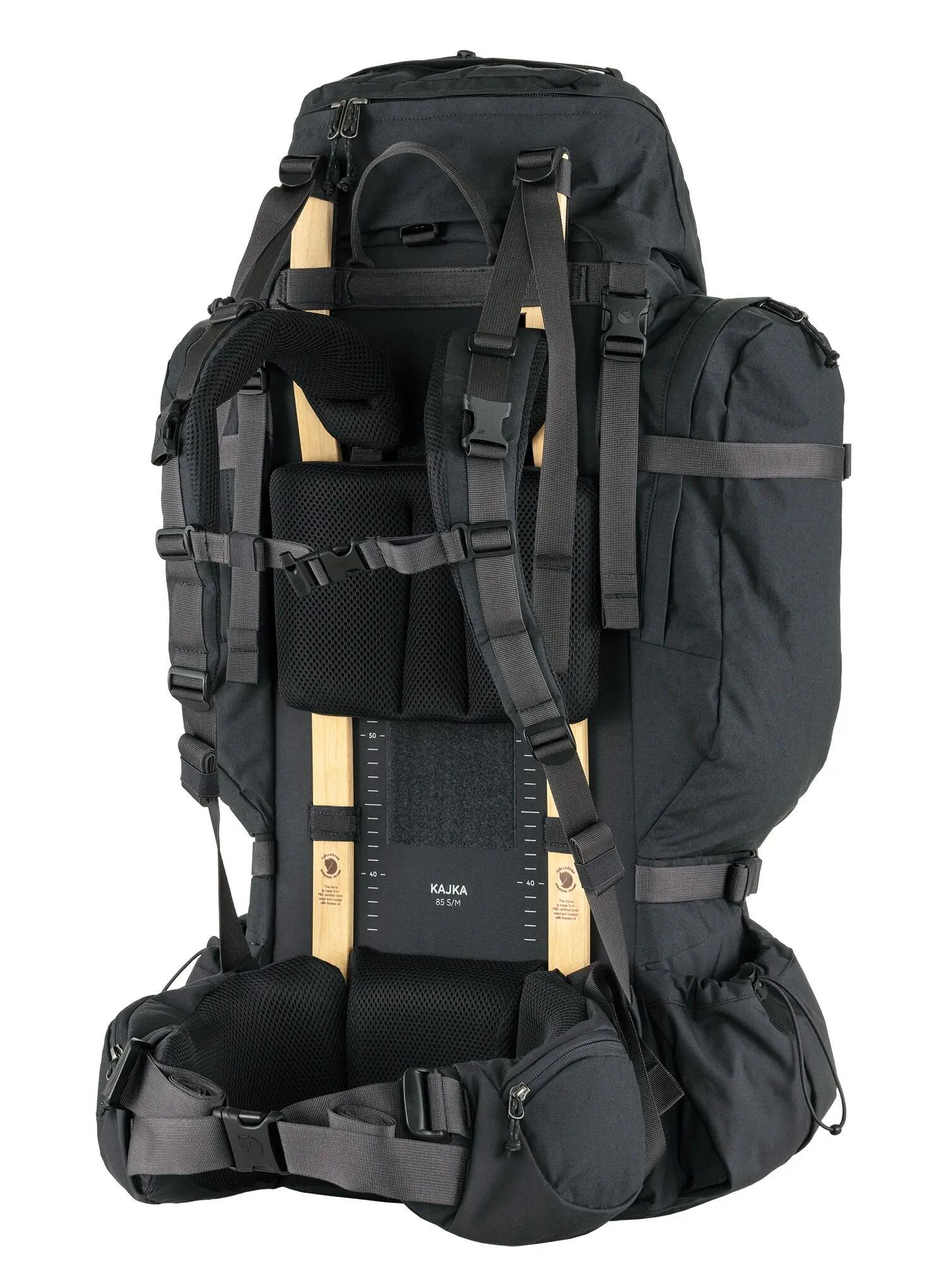Plecak trekkingowy Fjallraven Kajka 85 - coal black 4/7