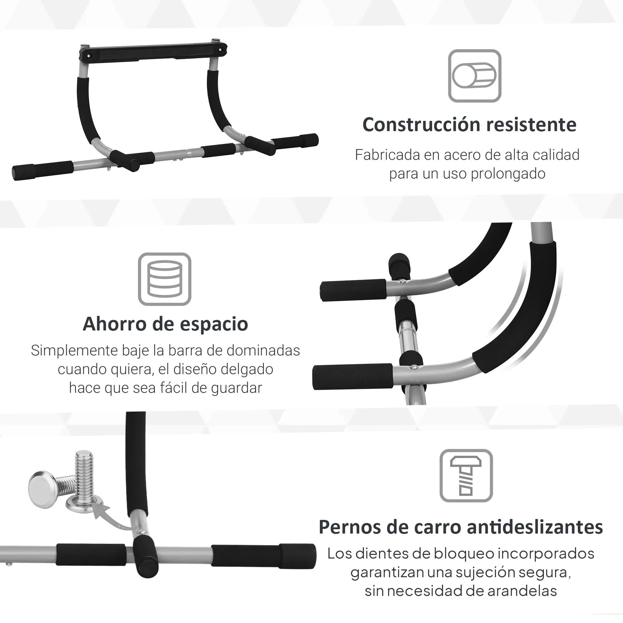 Barre de traction fixée au plafond, barre d'entraînement, capacité de charge 110 9/9