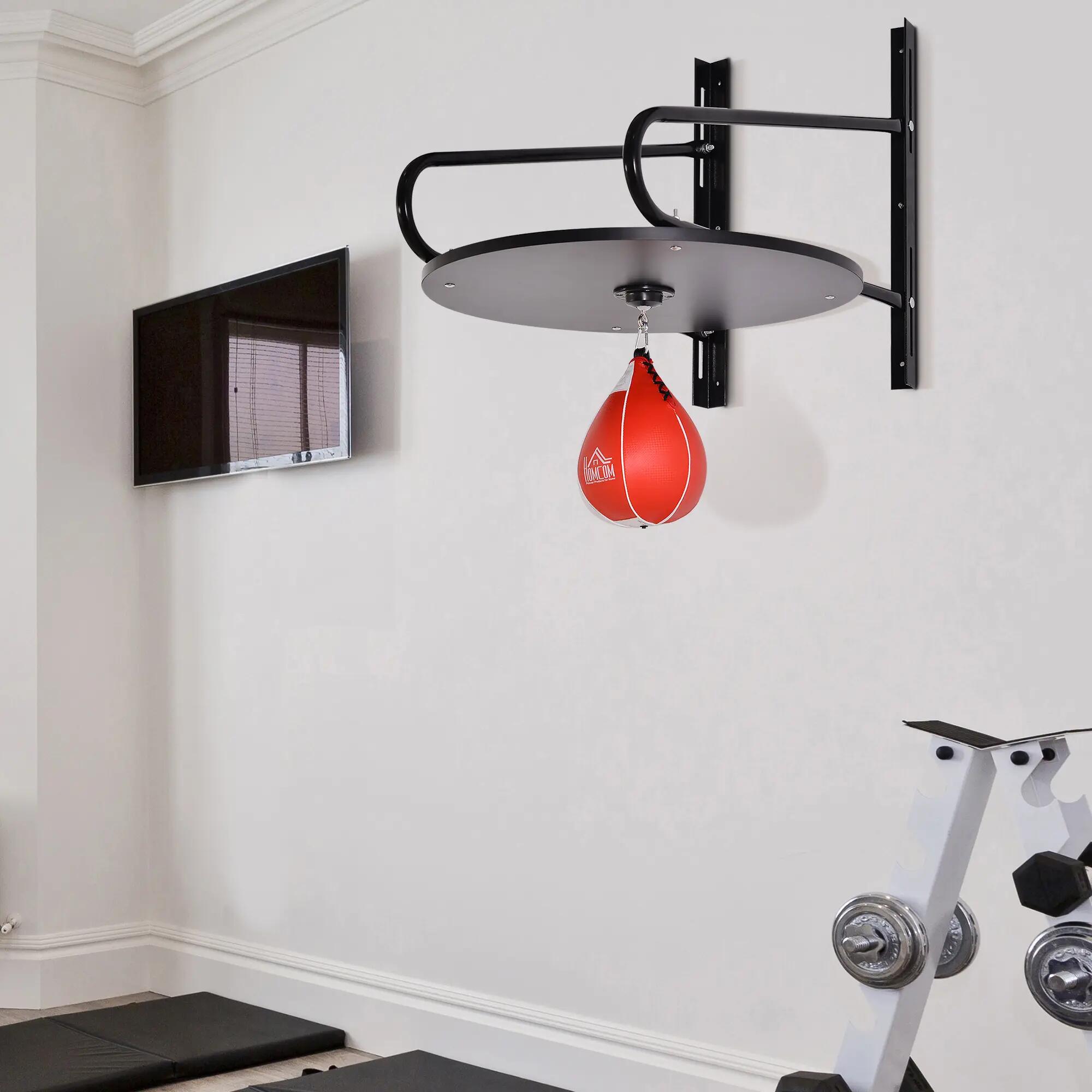 Poire de boxe avec support mural rotatif pour l'entraînement technique et les ré 4/9