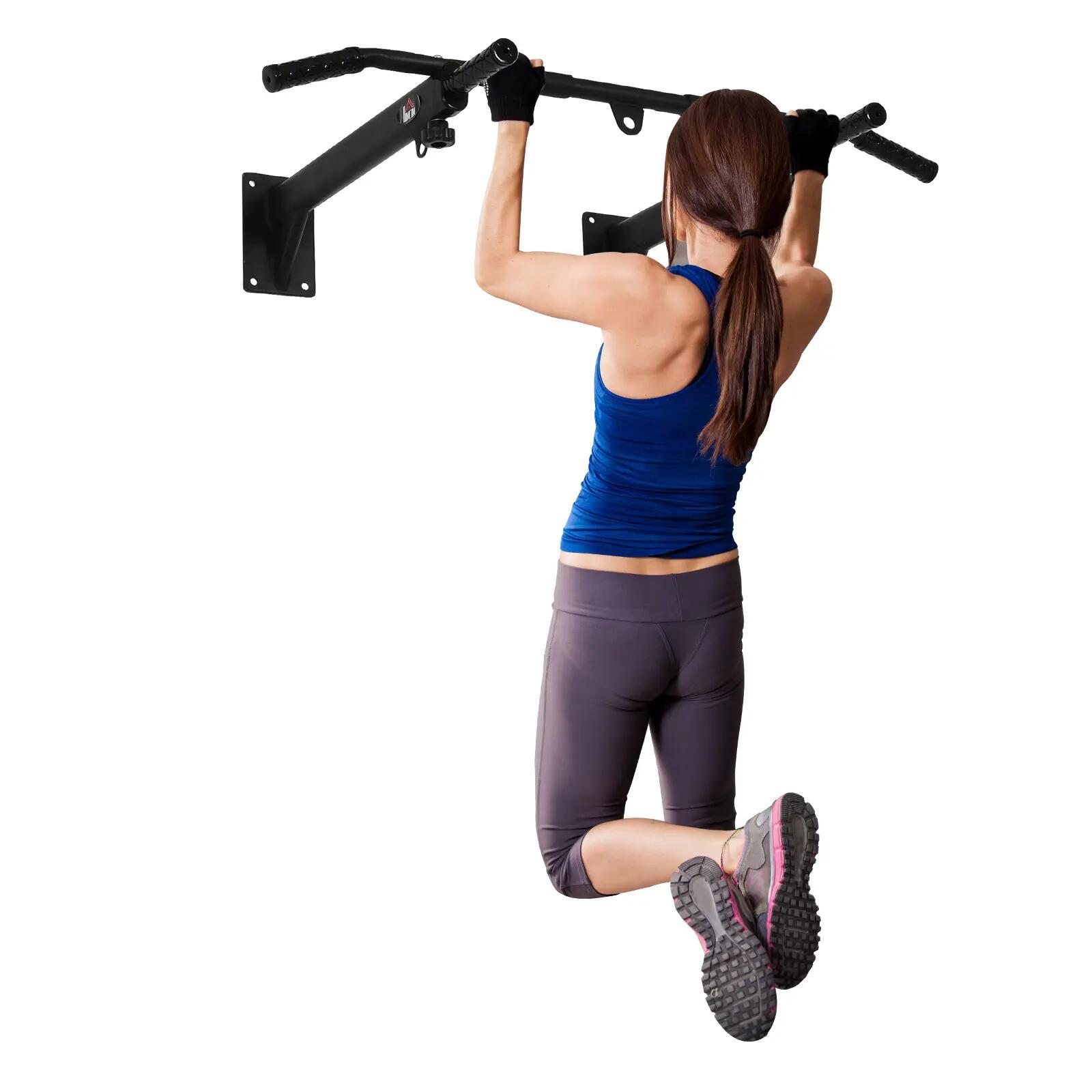Barre de traction murale ou au plafond, capacité de charge jusqu'à 150 kg, barre 3/9