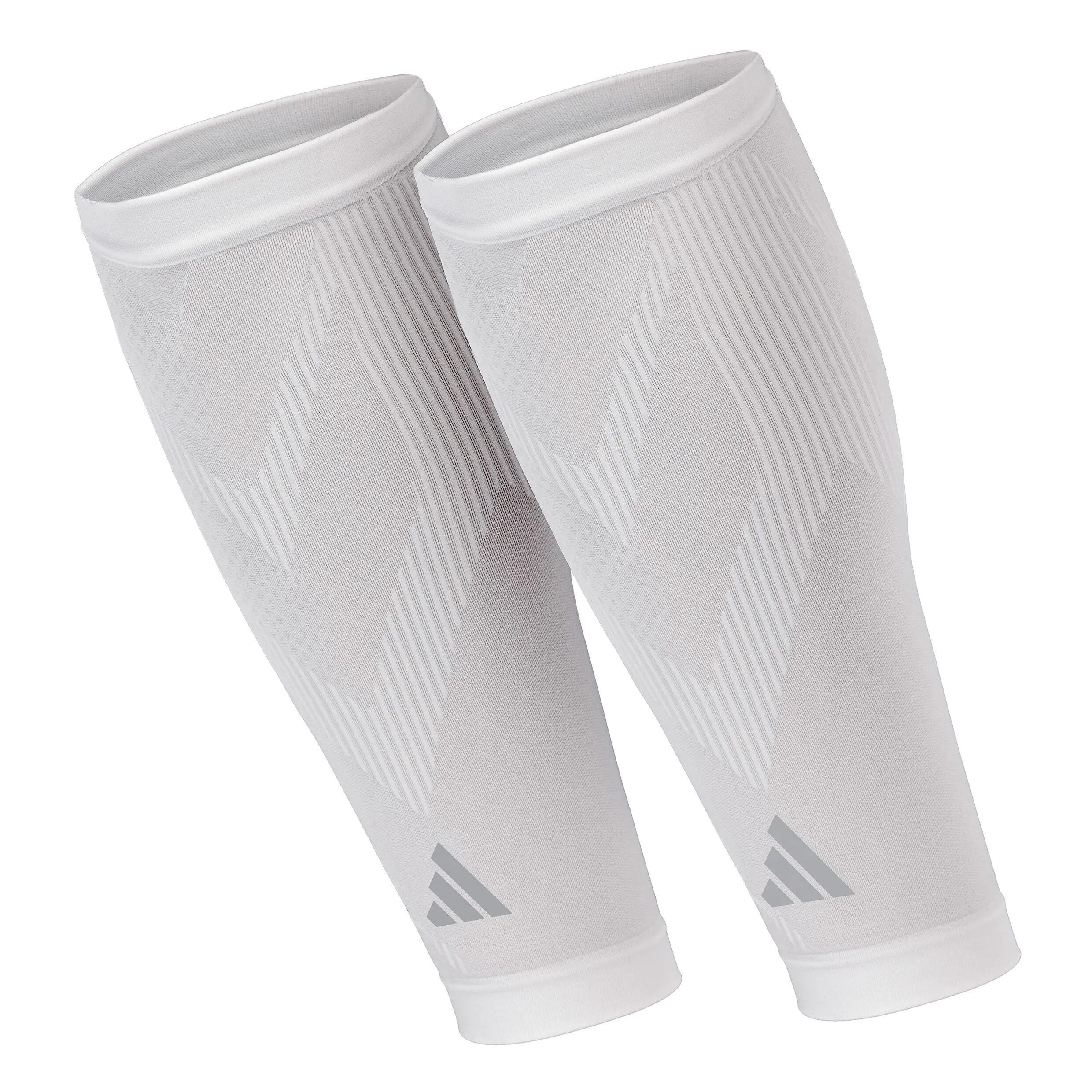 Manchons de compression Adidas - Blanc - L/XL 3/8
